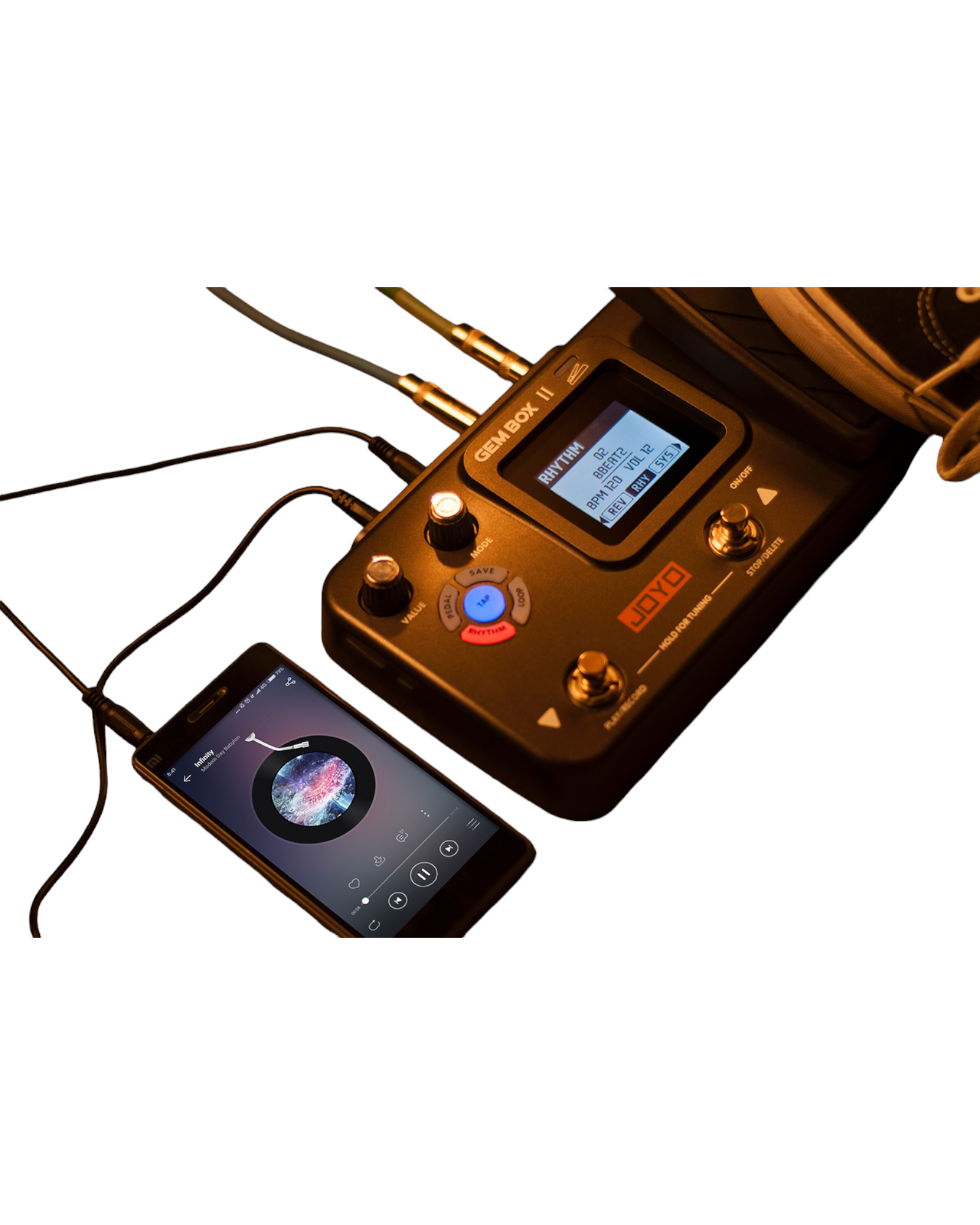 Joyo GEMBOX II Guitar Amp Modeller Multi-Effects Processor w/ Built-In Rhythms & Expression Pedal - GEMBOXII