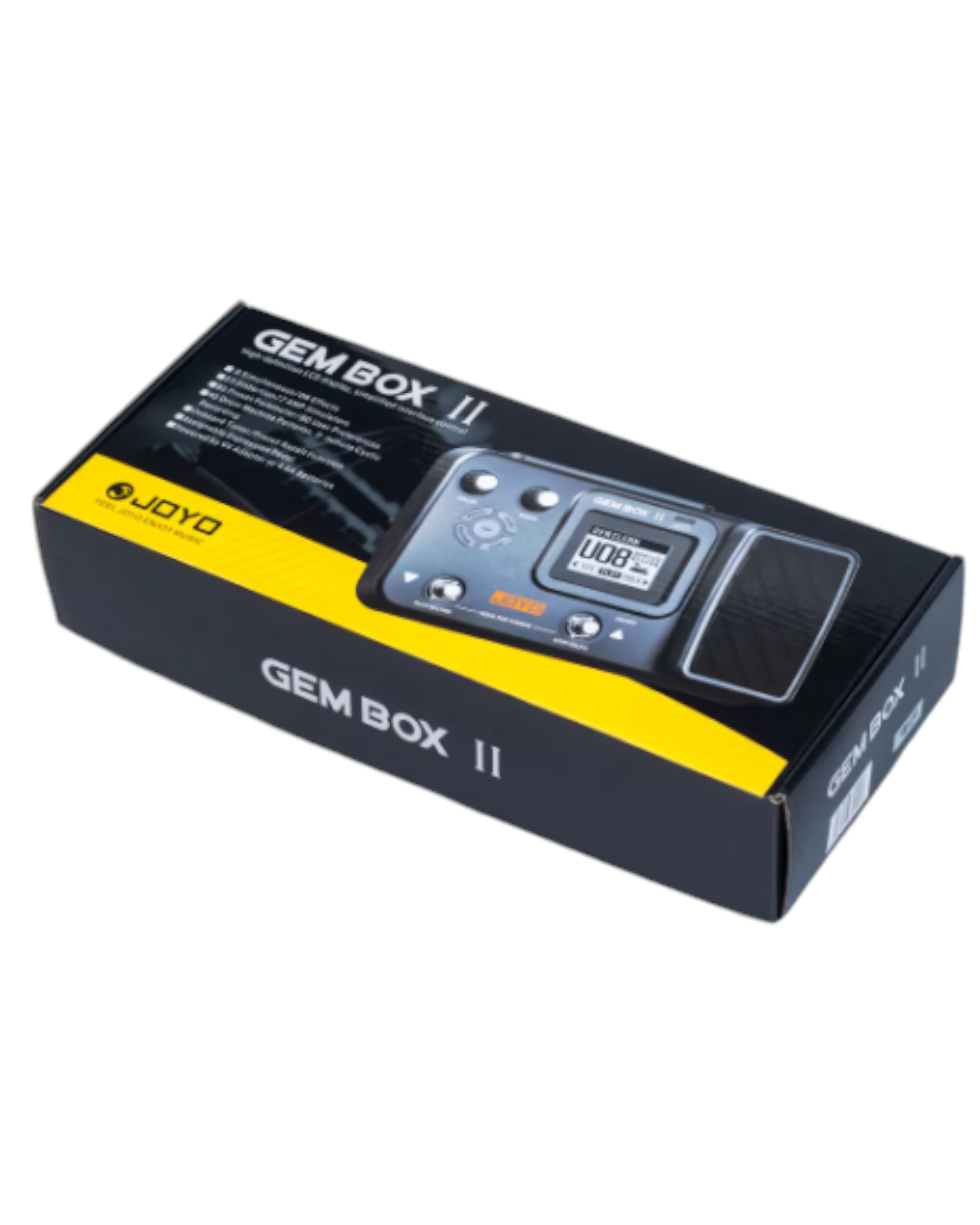 Joyo GEMBOX II Guitar Amp Modeller Multi-Effects Processor w/ Built-In Rhythms & Expression Pedal - GEMBOXII