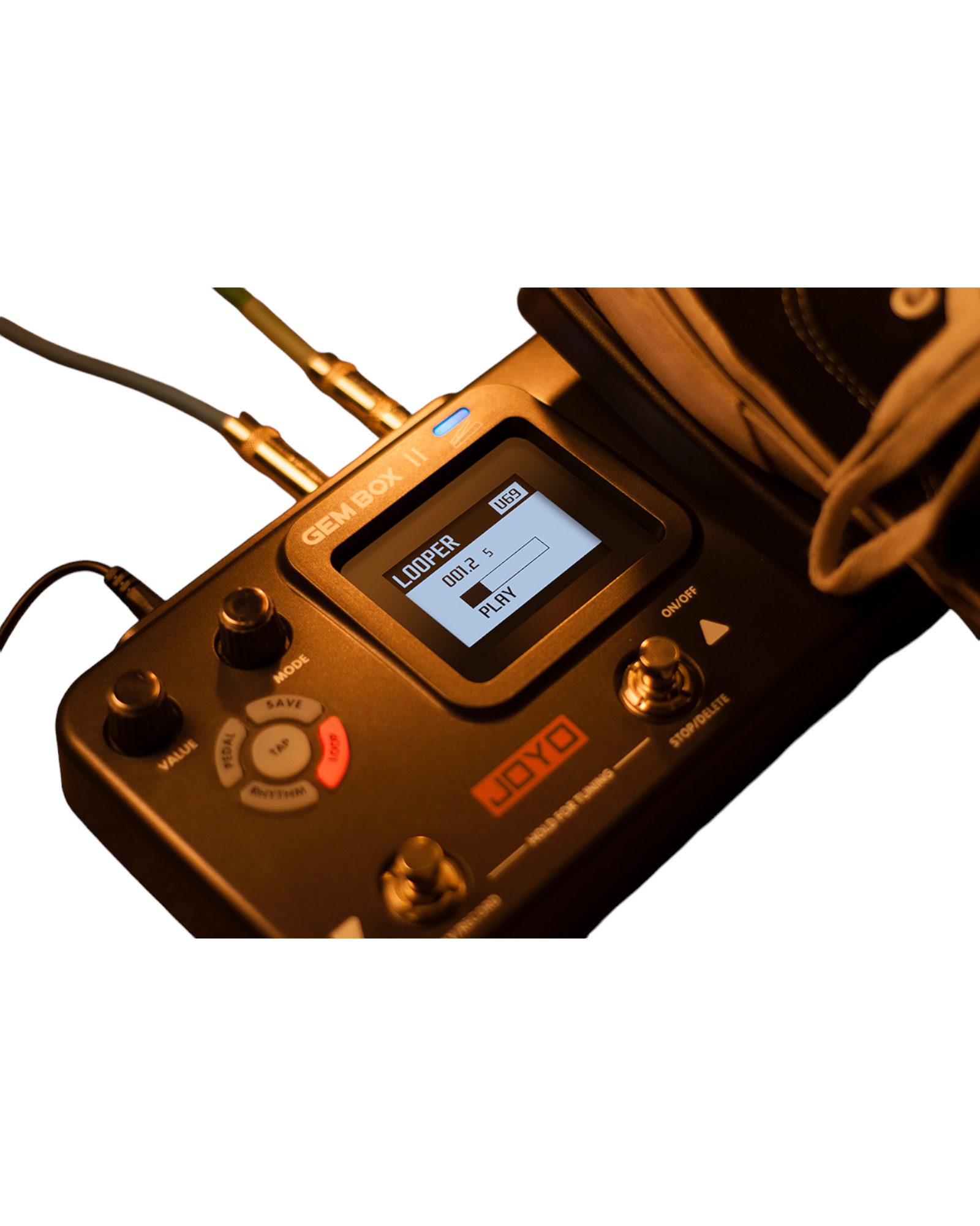 Joyo GEMBOX II Guitar Amp Modeller Multi-Effects Processor w/ Built-In Rhythms & Expression Pedal - GEMBOXII