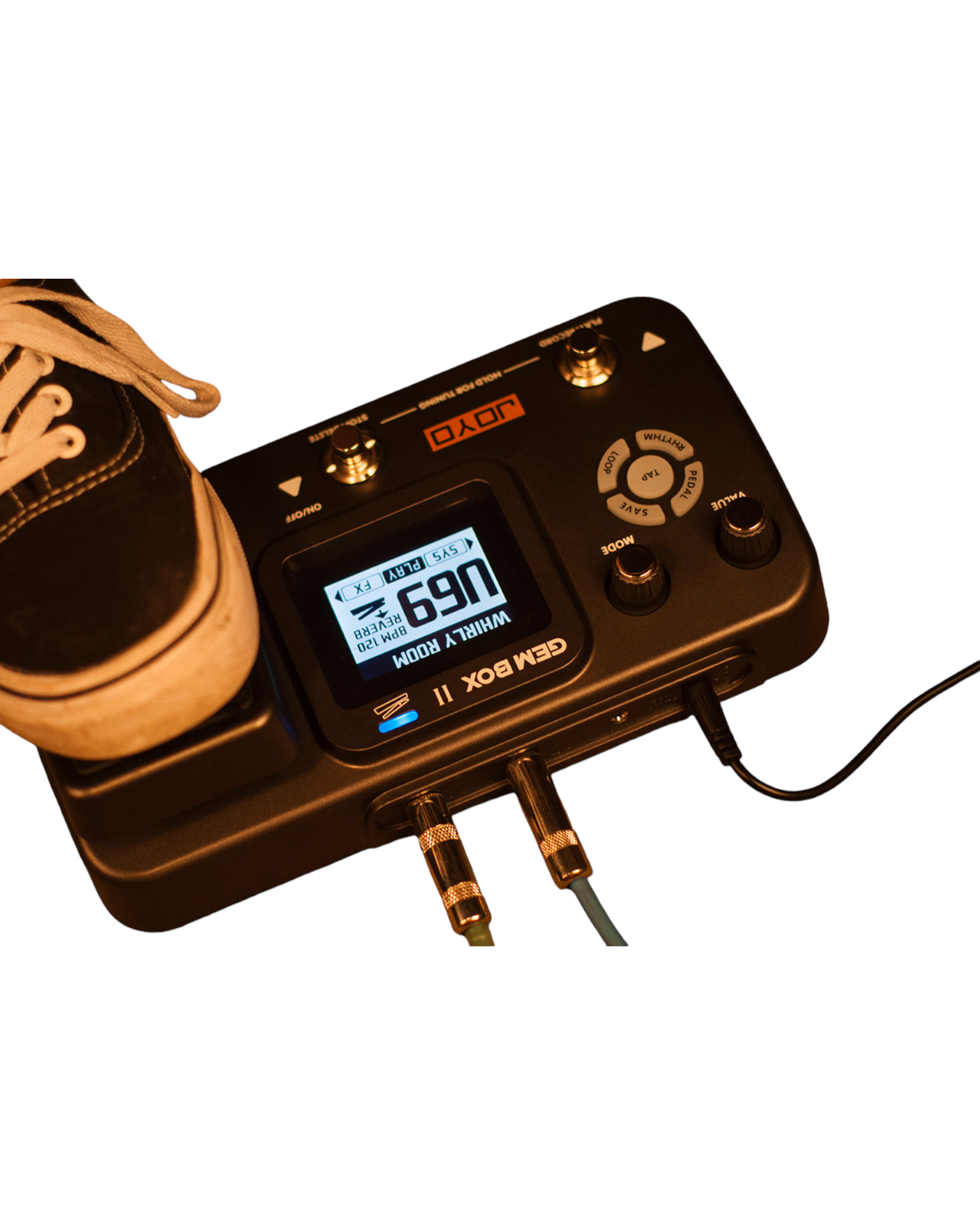 Joyo GEMBOX II Guitar Amp Modeller Multi-Effects Processor w/ Built-In Rhythms & Expression Pedal - GEMBOXII