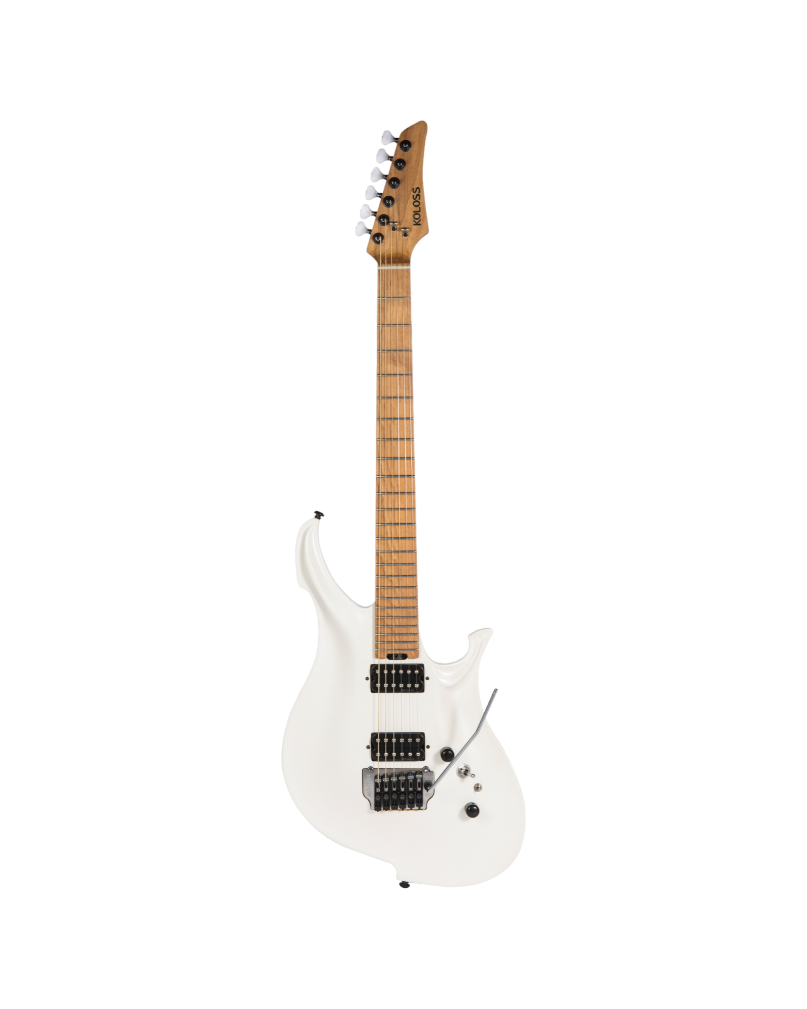 Koloss GT5 Electric Guitar with Hollow Aluminum Body - Black/White/Blue/Pink