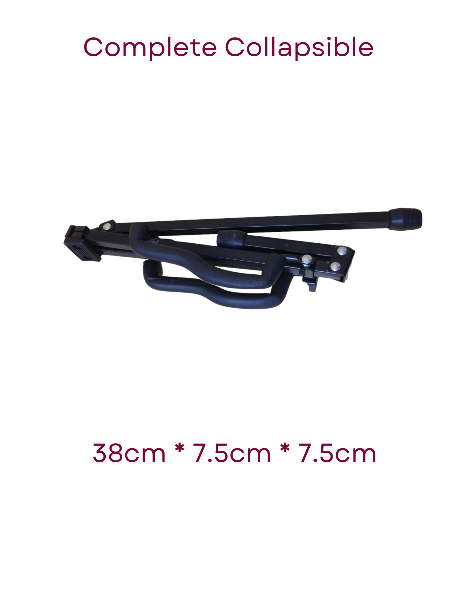 Haze HJGS8 Simple Collapsible Guitar Stand, Light-Weight