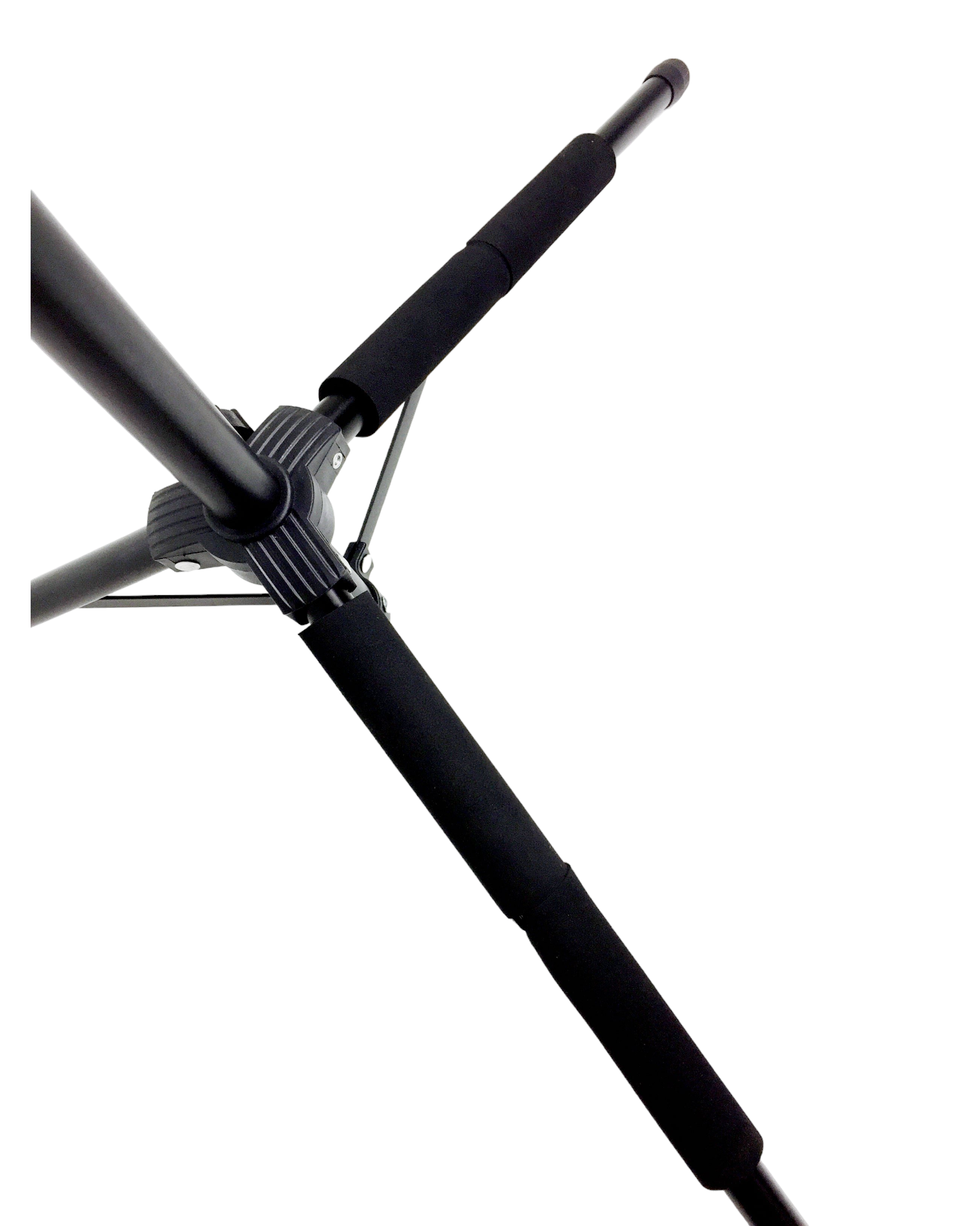 Haze HJGSL1B Guitar Stand, Height-Adjustable, Gravity Locking Design