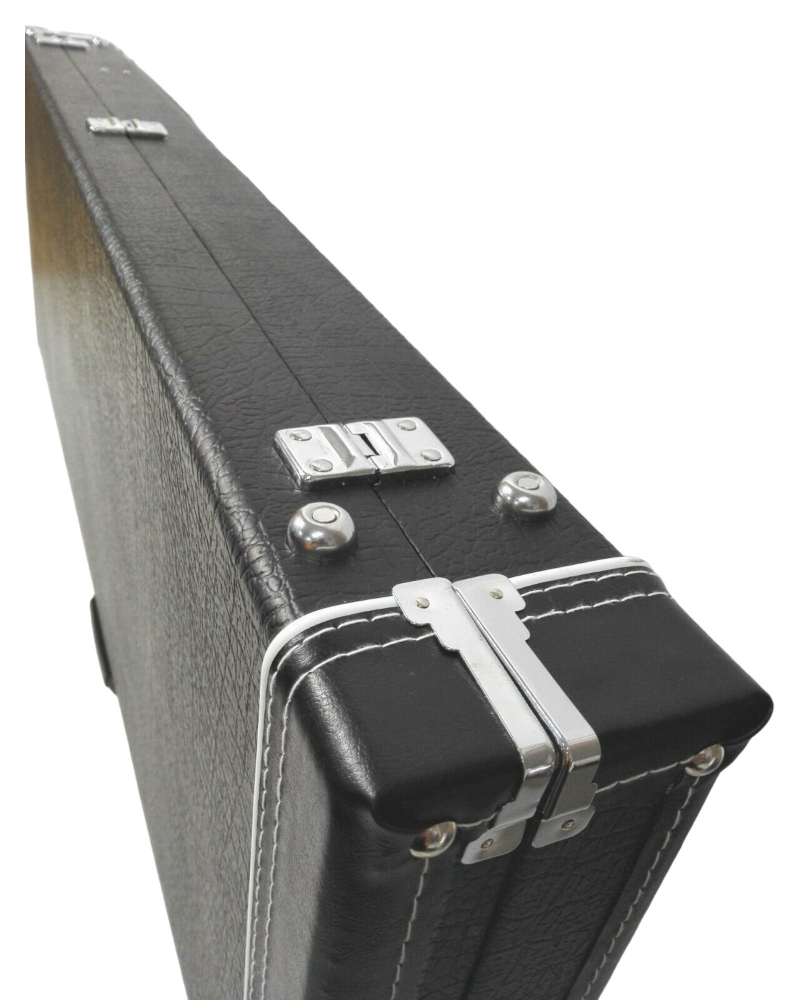 Haze 40PB Electric Precision Bass Rectangle Guitar Hard Case - Lockable, Black