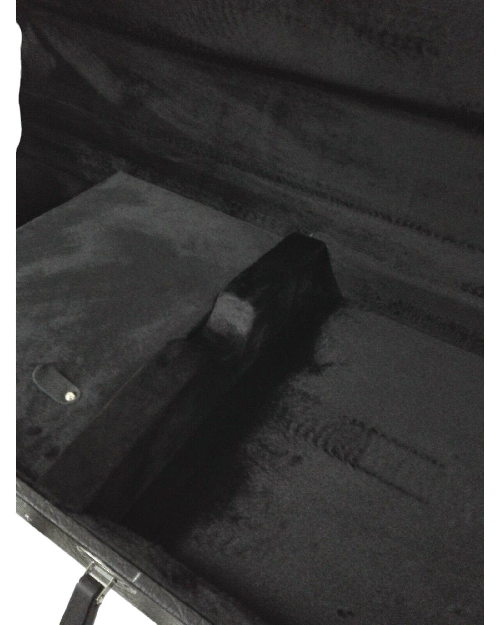 Haze 40PB Electric Precision Bass Rectangle Guitar Hard Case - Lockable, Black