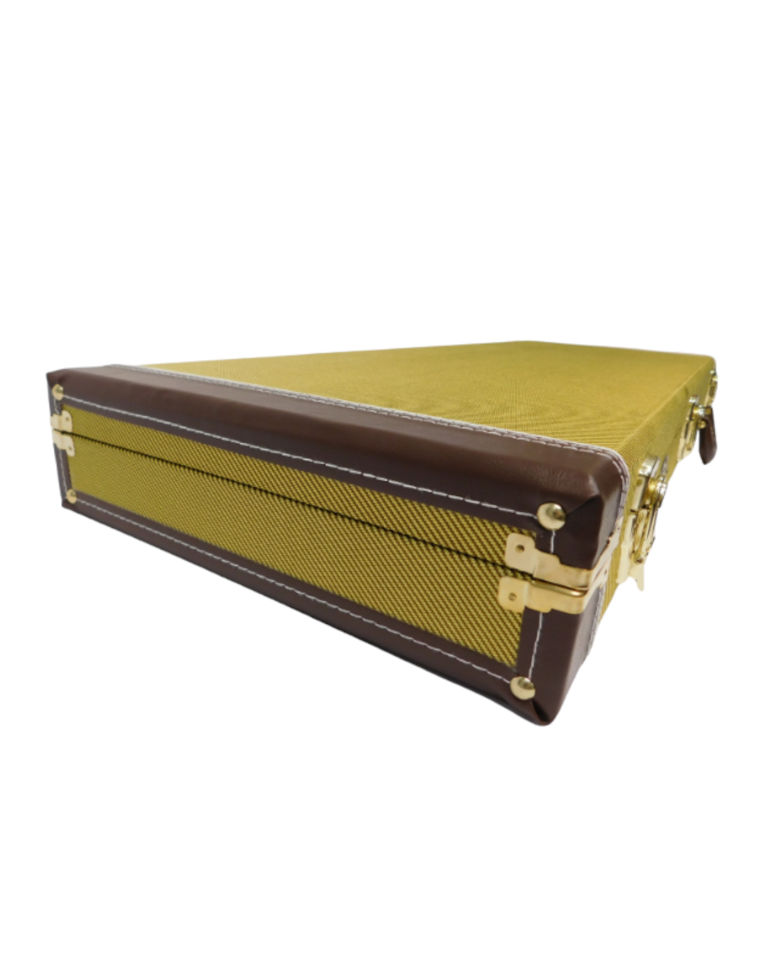 Haze 40STBY TL/ST Electric Guitar Hard Case - Lockable, Tweed, HPAG19040STBY