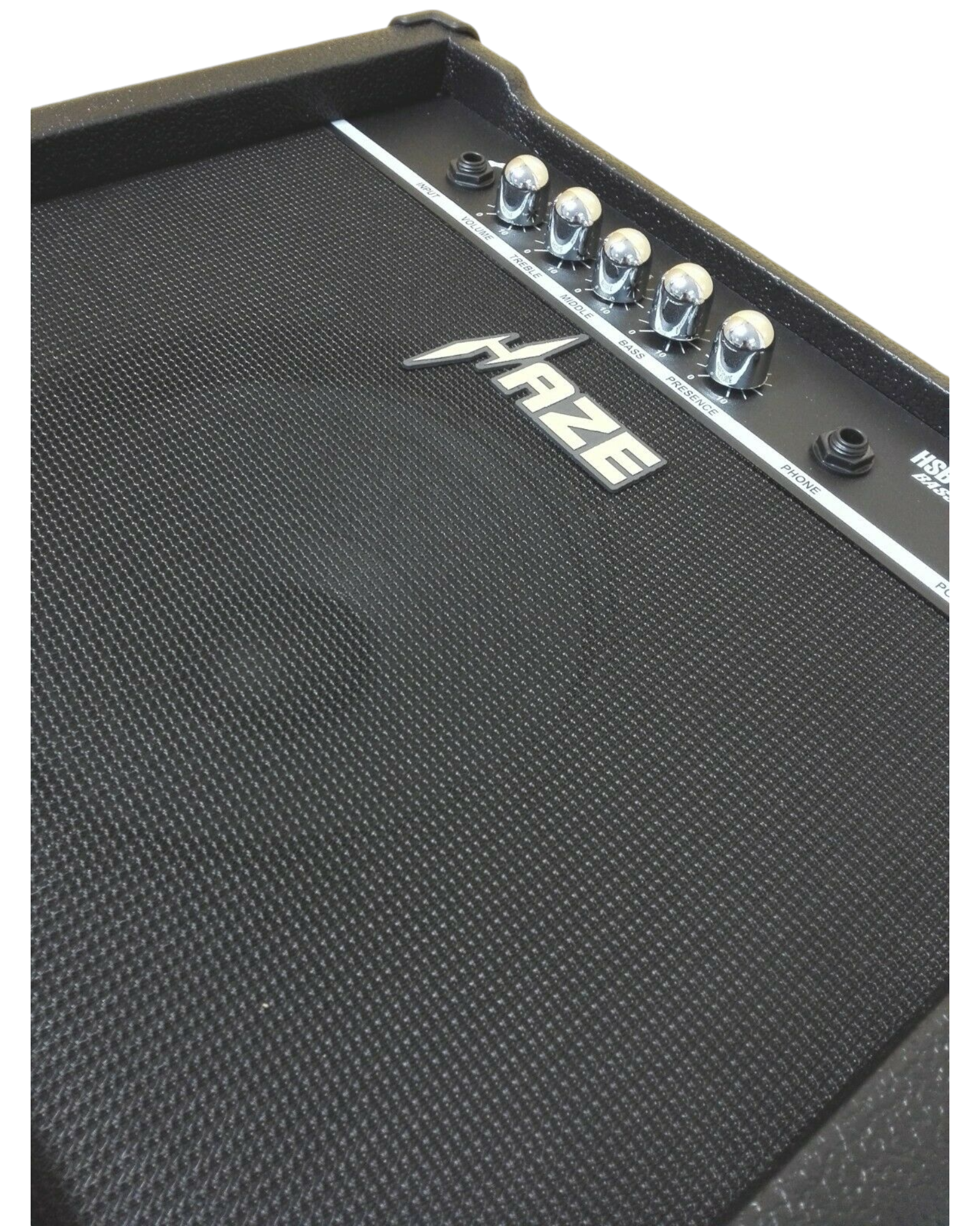 Haze HSB30 30W Electric/Acoustic Bass Guitar Amplifier,BK w/Headphone Output