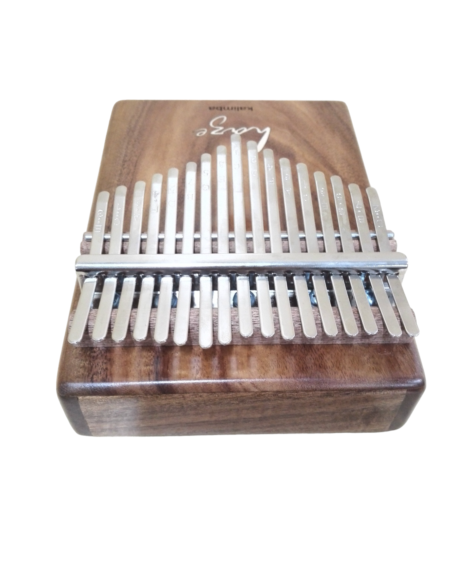Haze HSH01EA 17-Key Solid Acacia Kalimba w/Pickup