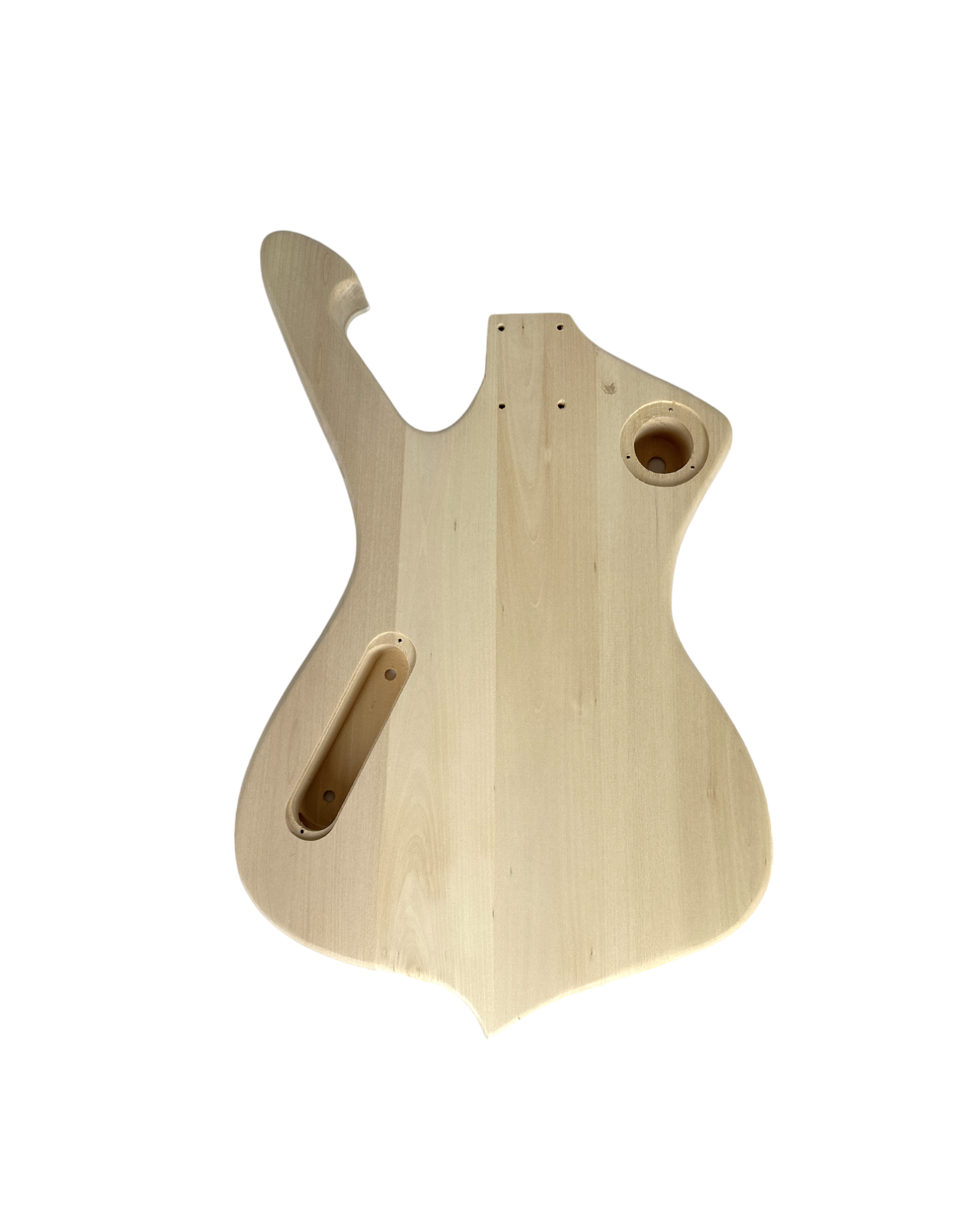 Pre-Order for December 2025: Solid Basswood Electric Guitar DIY Kit with Maple Neck