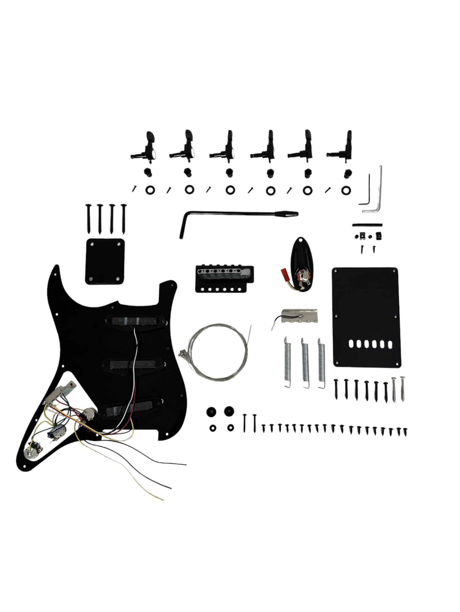 ST1910PPBK Black Electric Guitar Hardware Accessories Parts