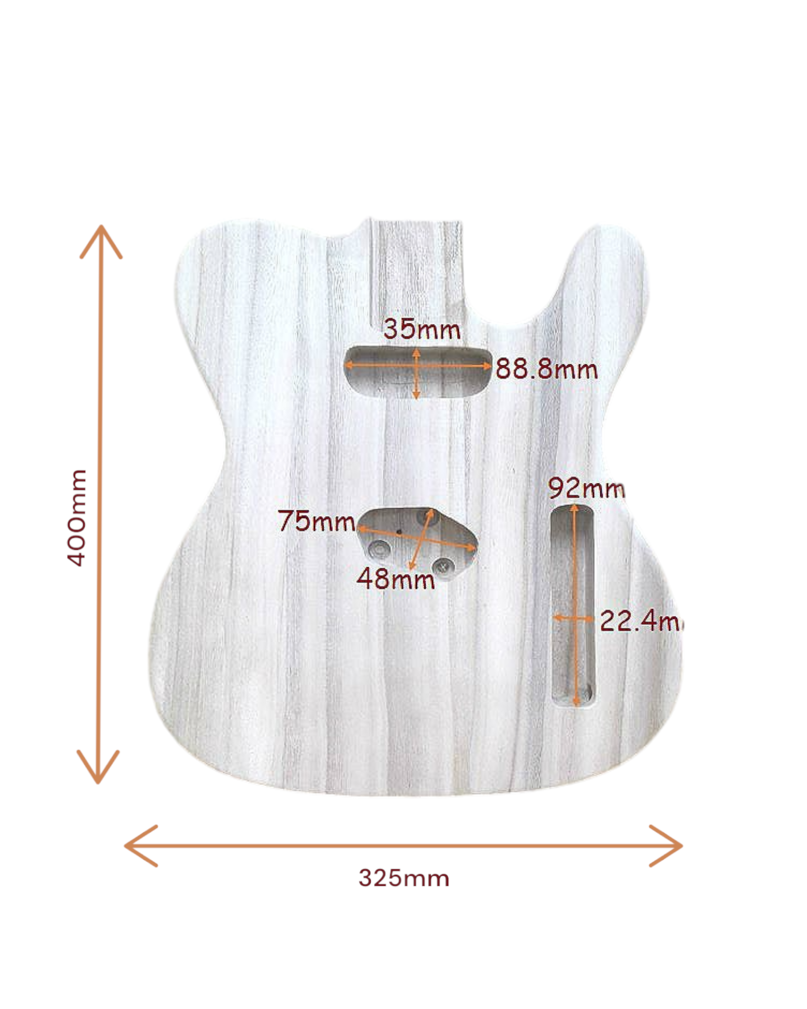 Onvoltooide Gitaar Kit Paulownia Elektrische Basgitaar Lichaamsdelen Vervanging Handgemaakte Gitaar Body Onvoltooide Gitaar Kit Paulownia Elektrische Basgitaar Lichaamsdelen Vervanging Handgemaakte Gitaar Body