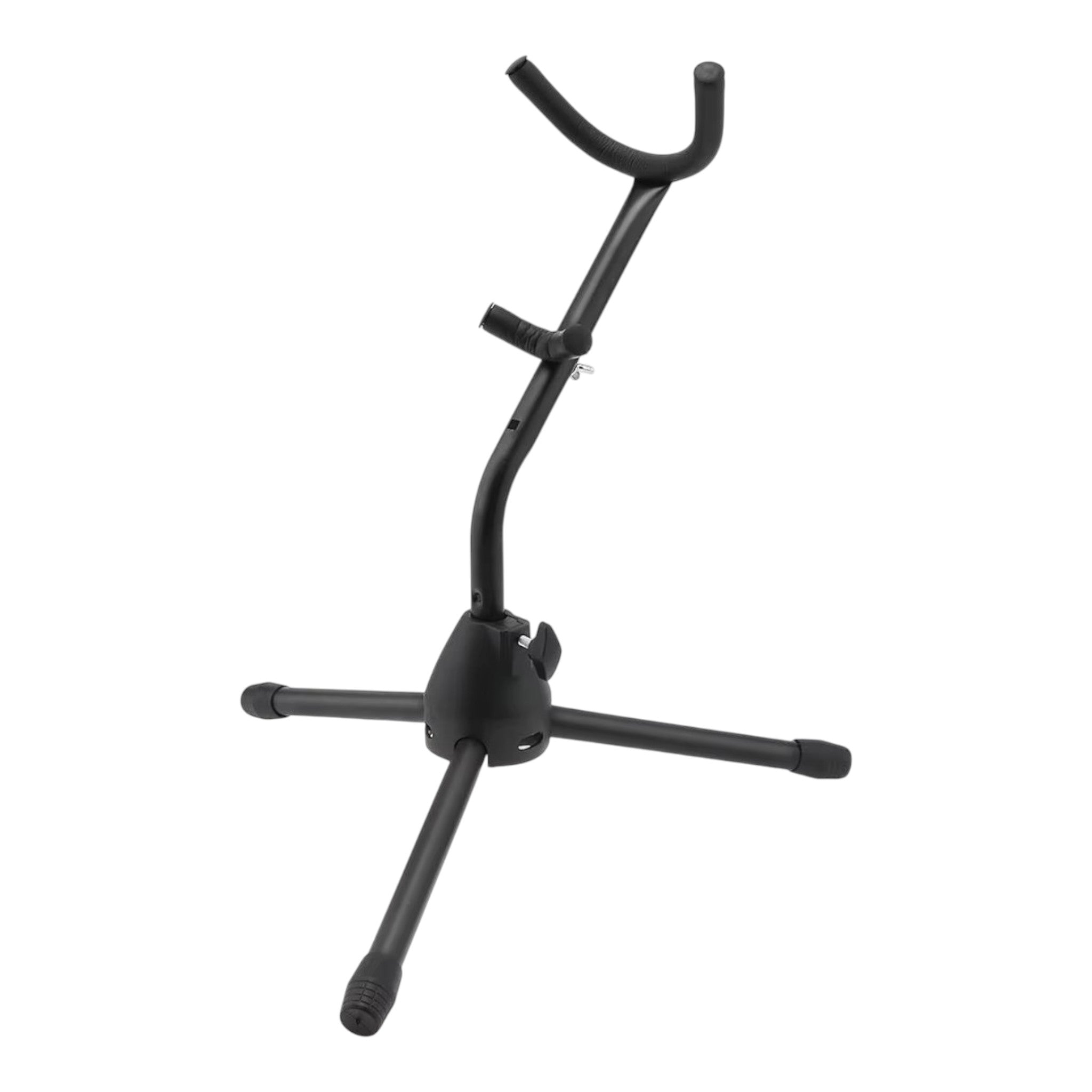 Haze GS8F Lightweight Tubular Metal Alto Saxophone Stand w/ Foldable Tripod Legs