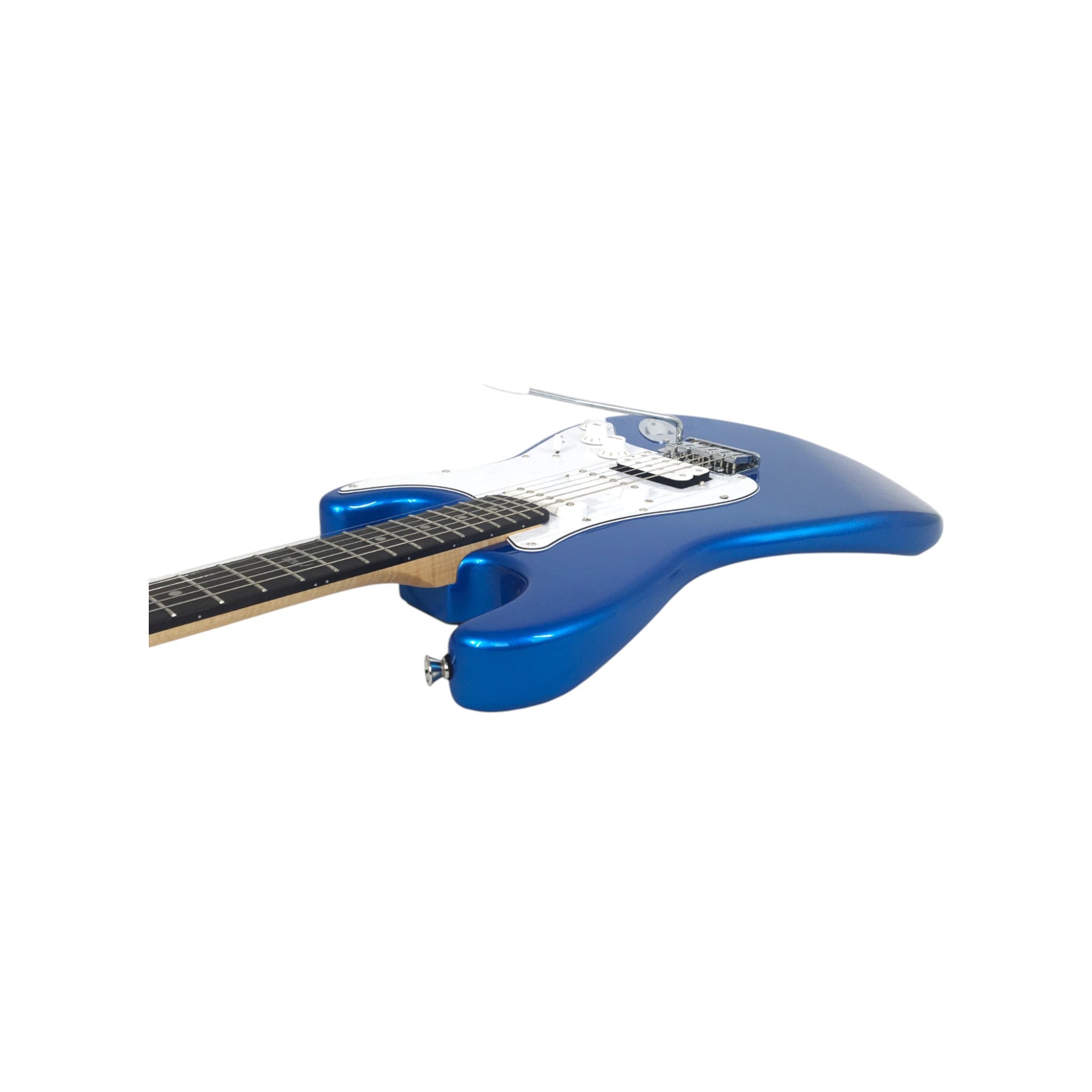 Haze E211 Classic Blue HST Electric Guitar with Accessories + 10W Amp. (Optional)