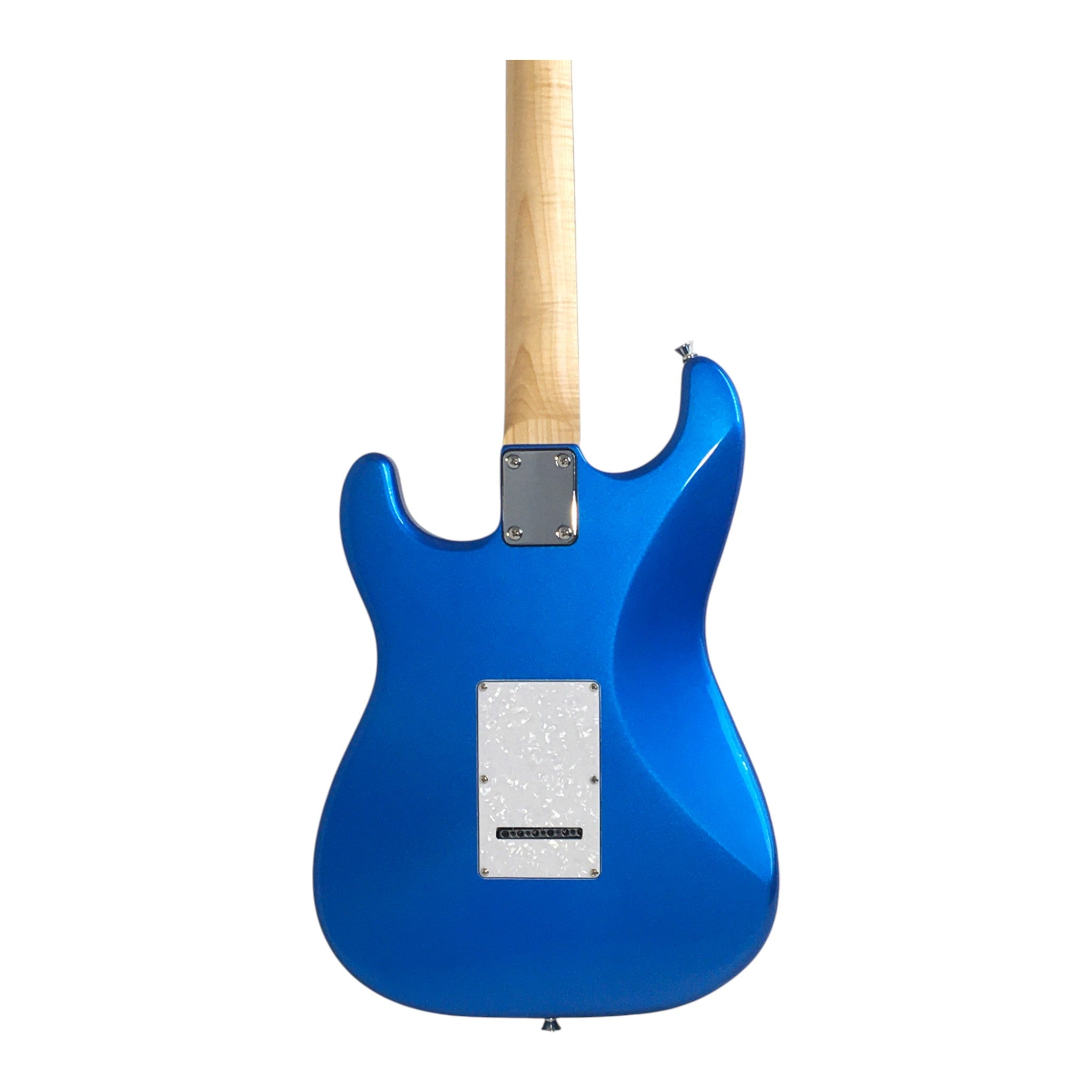 Haze E211 Classic Blue HST Electric Guitar with Accessories + 10W Amp. (Optional)