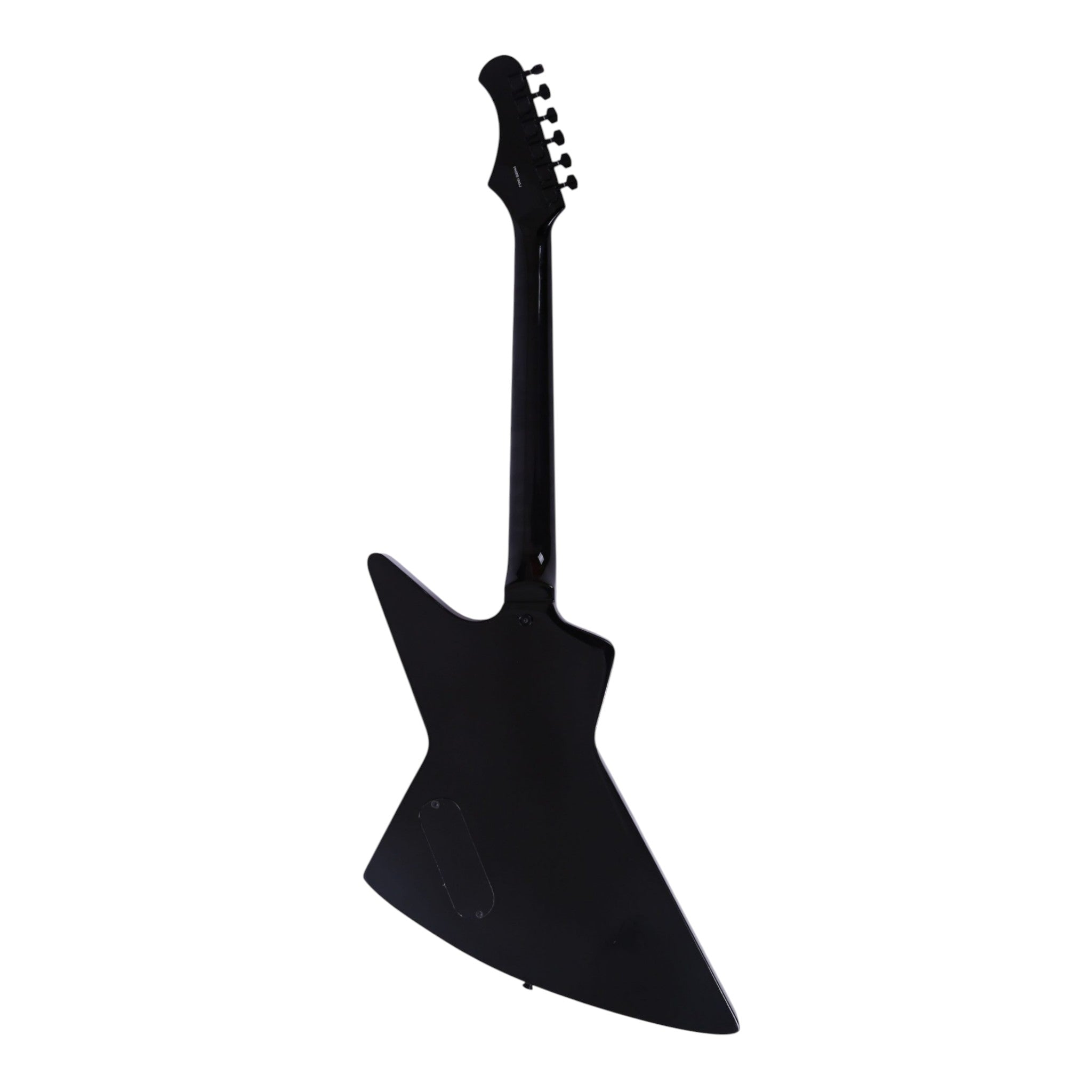Haze FB1940 Explorer-Style HH Electric Guitar, Purpleburst Gloss