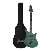 Haze 7FF Chameleon 7-String Fanned Fret Electric Guitar with Active Humbuckers