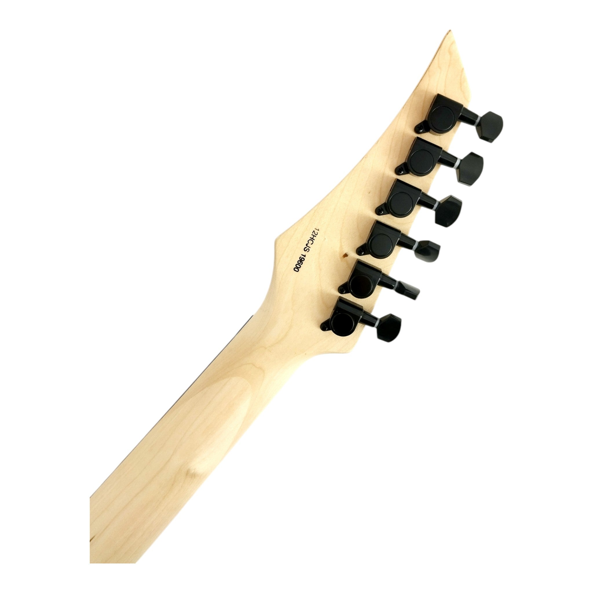 Haze HCJS19 Molten Red/Black Electric Guitar with Floyd Rose Bridge