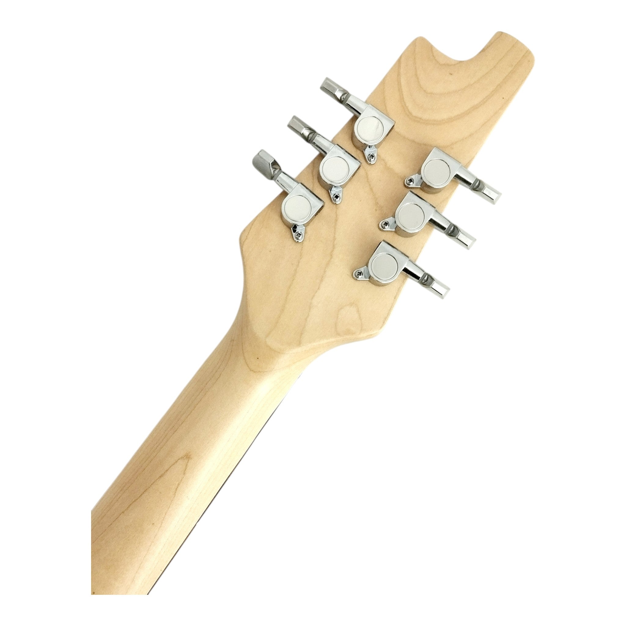 Haze HDE500 Electric Guitar – AK47 Style with LED Lights (Black