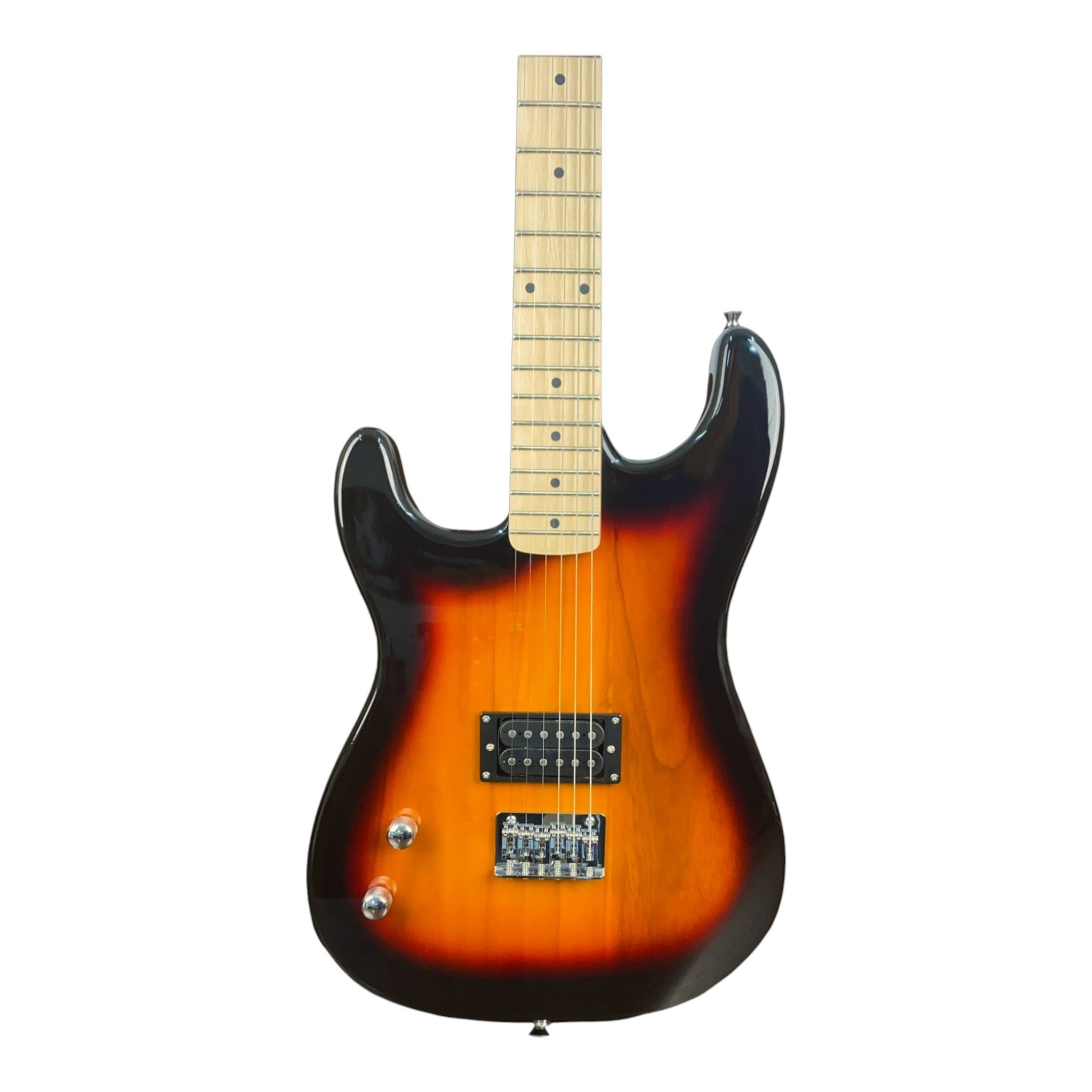 Haze HST01 "Inferno" Sunburst Left-Handed 4/4 Size Student Electric Guitar + 10W Amp (Optional)