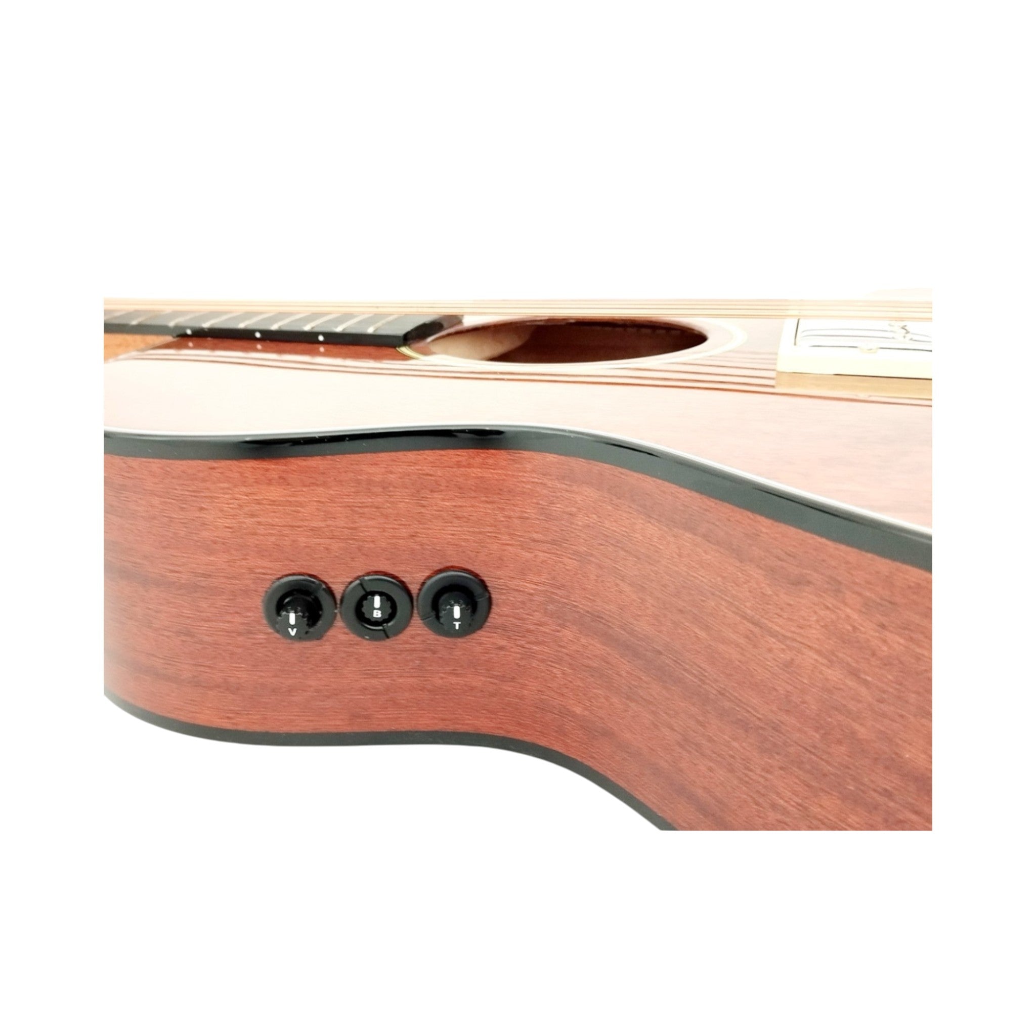 Haze SDG82812CHEQSM 12-String Hybrid Acoustic-Electric Guitar - Solid Mahogany Top Natural