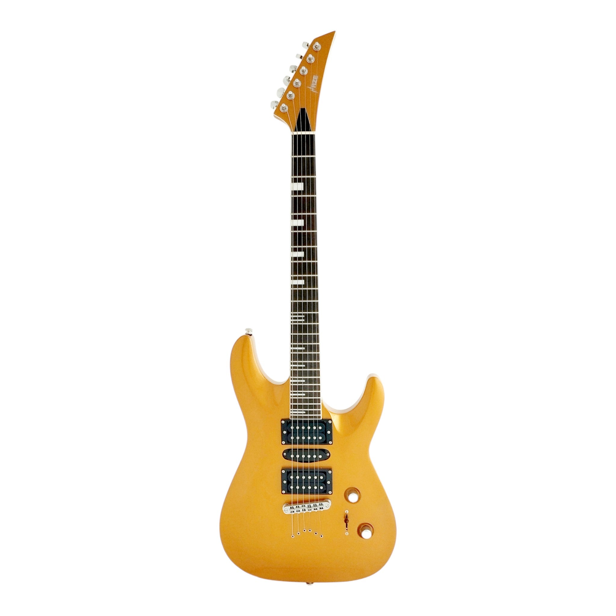Haze SEG258 Golden Electric Guitar with HSH Pickups