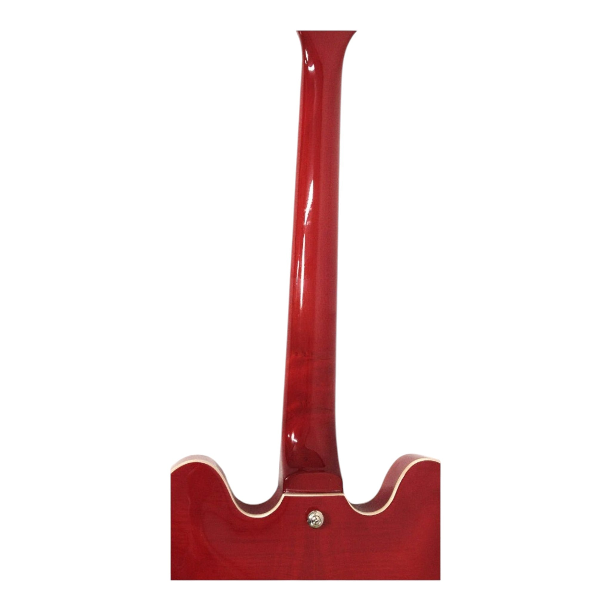 Haze SEG272LH Cherry Red Left-Handed Semi-Hollow Electric Guitar