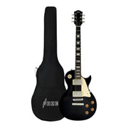Haze SEG277 Black Electric Guitar with Dual Humbuckers