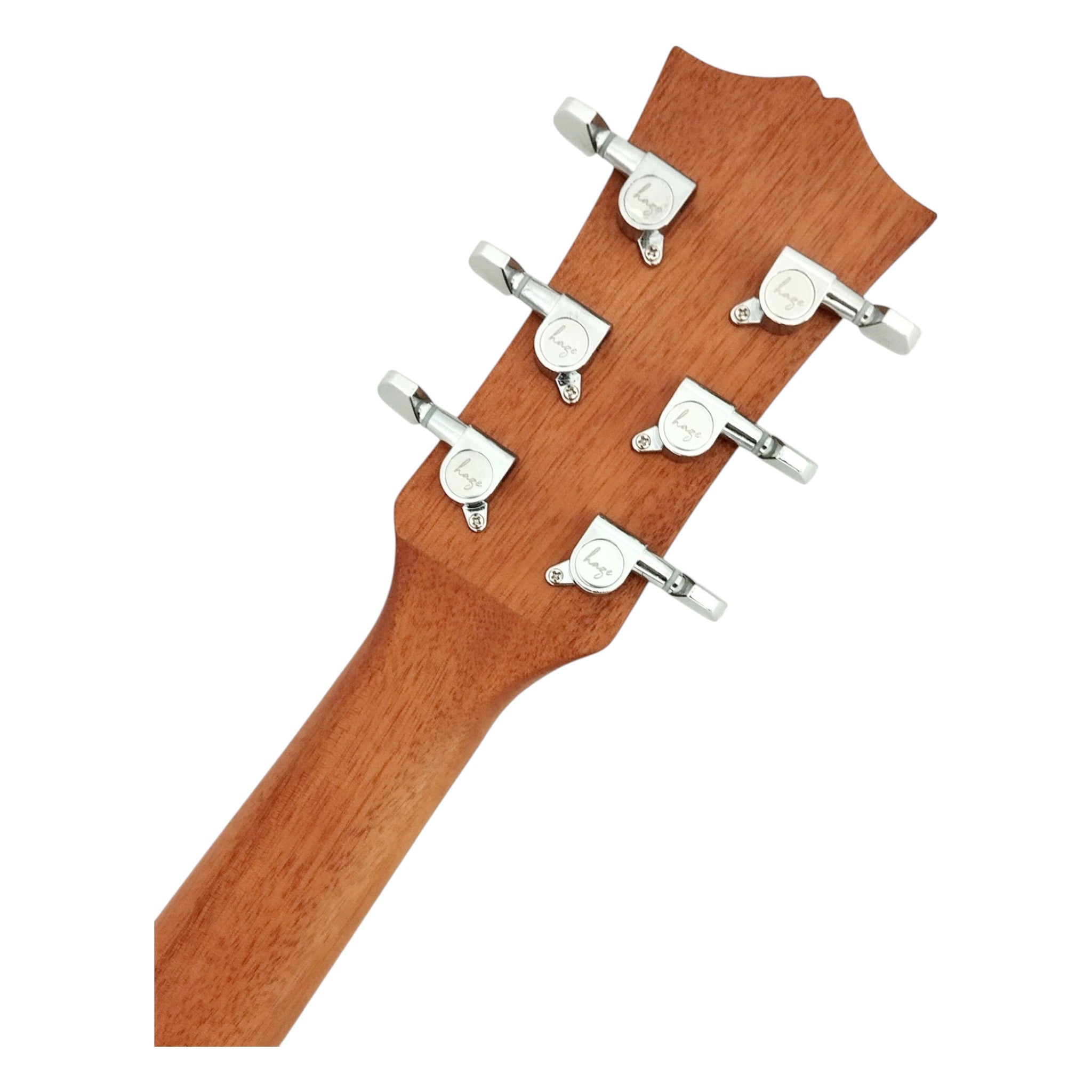 Haze SP721CEQBLS Roundback Built-In Pickups/Tuner Acoustic Guitar - Blue with Accessories and 10W Amp. (Optional)