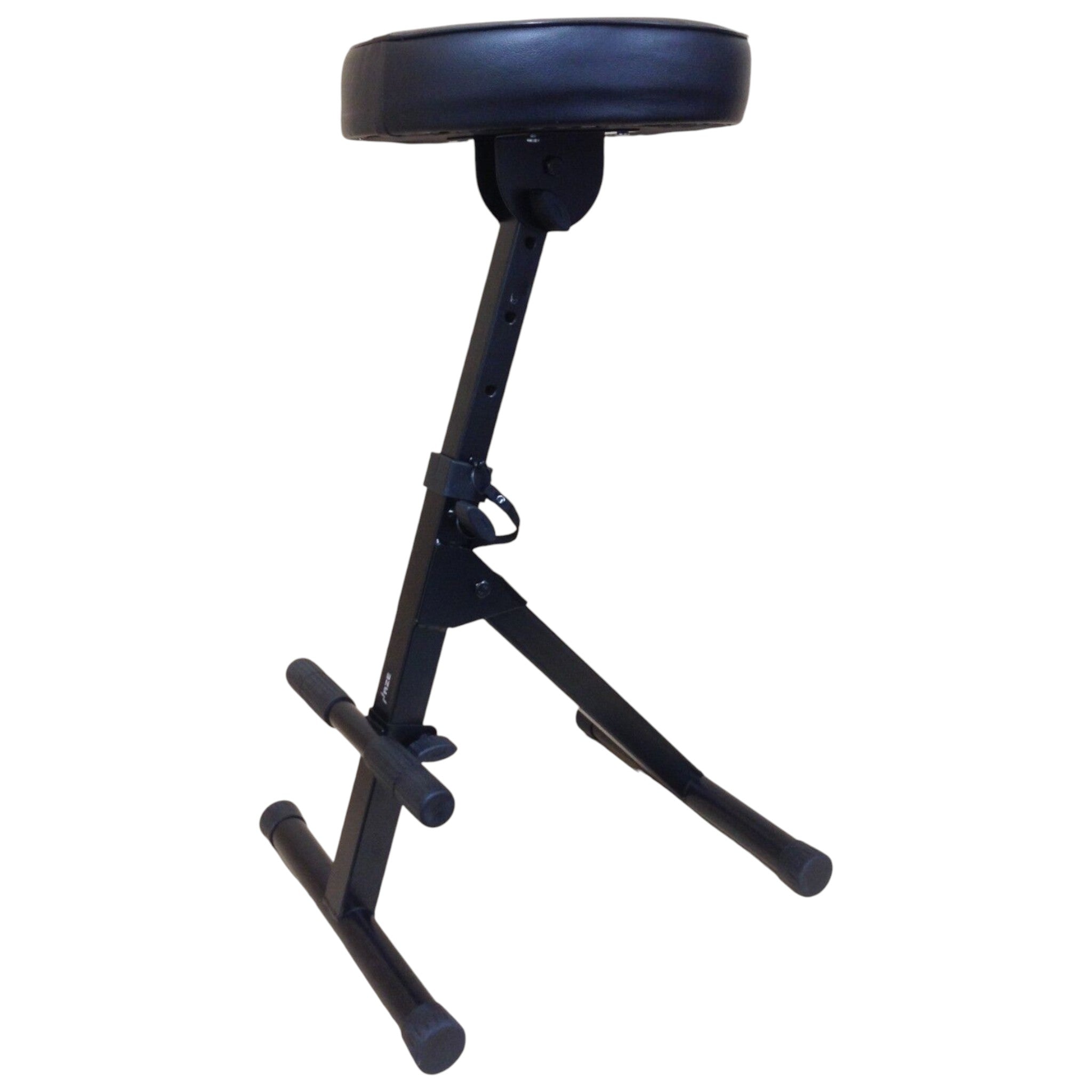 Haze KB009 Height Adjustable (4 ways) Guitarist Performer Stool w/Foot Rest