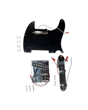 Full Set Electric Guitar Hardware Accessories Parts, No-Soldering TL19100PPCRNS