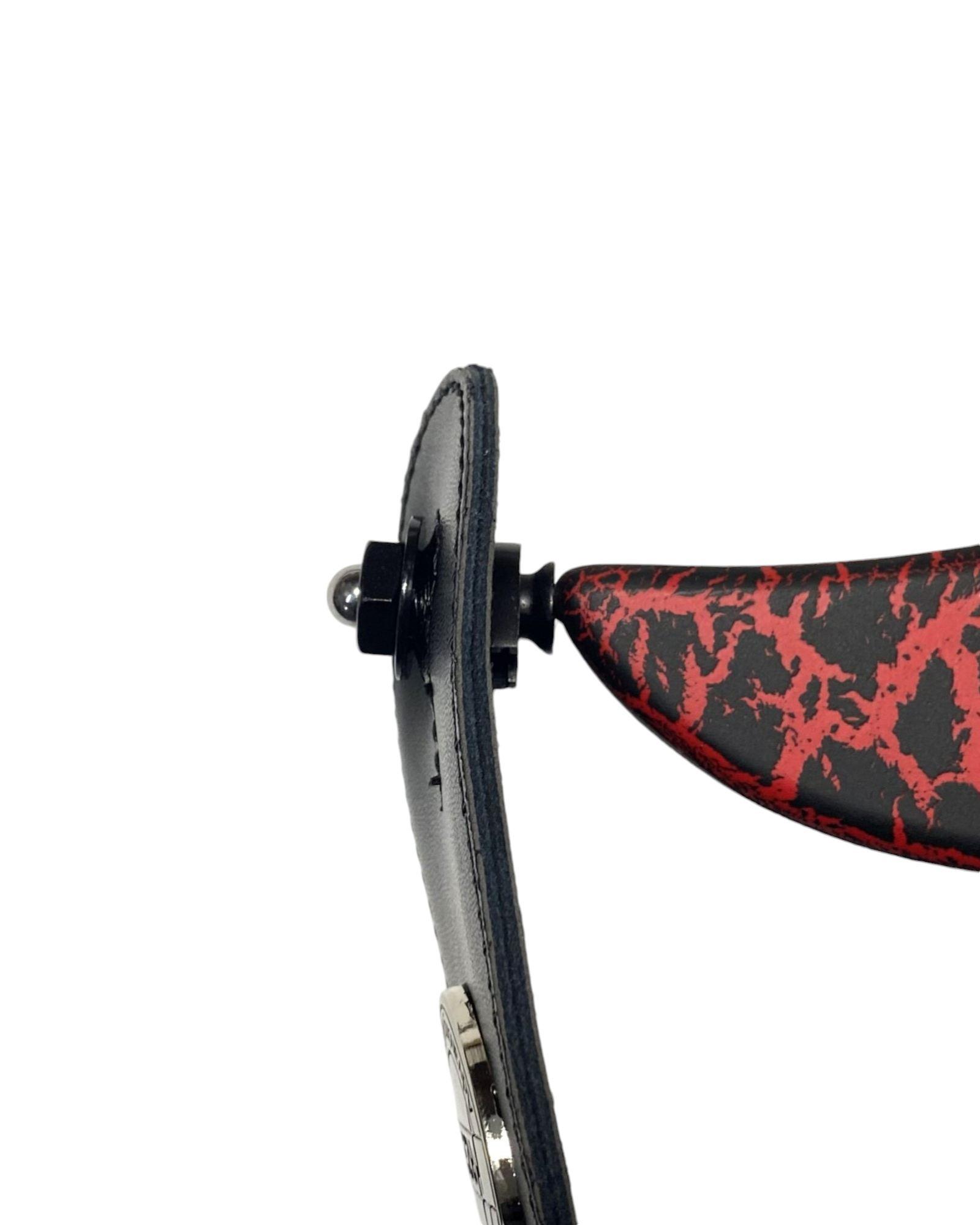 Haze HJKBK Black Guitar Strap Locks + Haze Strap Combo