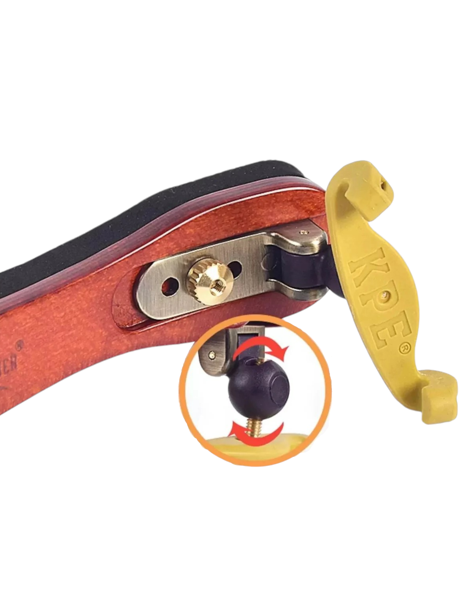 Kapaier Collapsible Traditional Violin Shoulder Rest for 3/4 and 4/4 Size - NO810