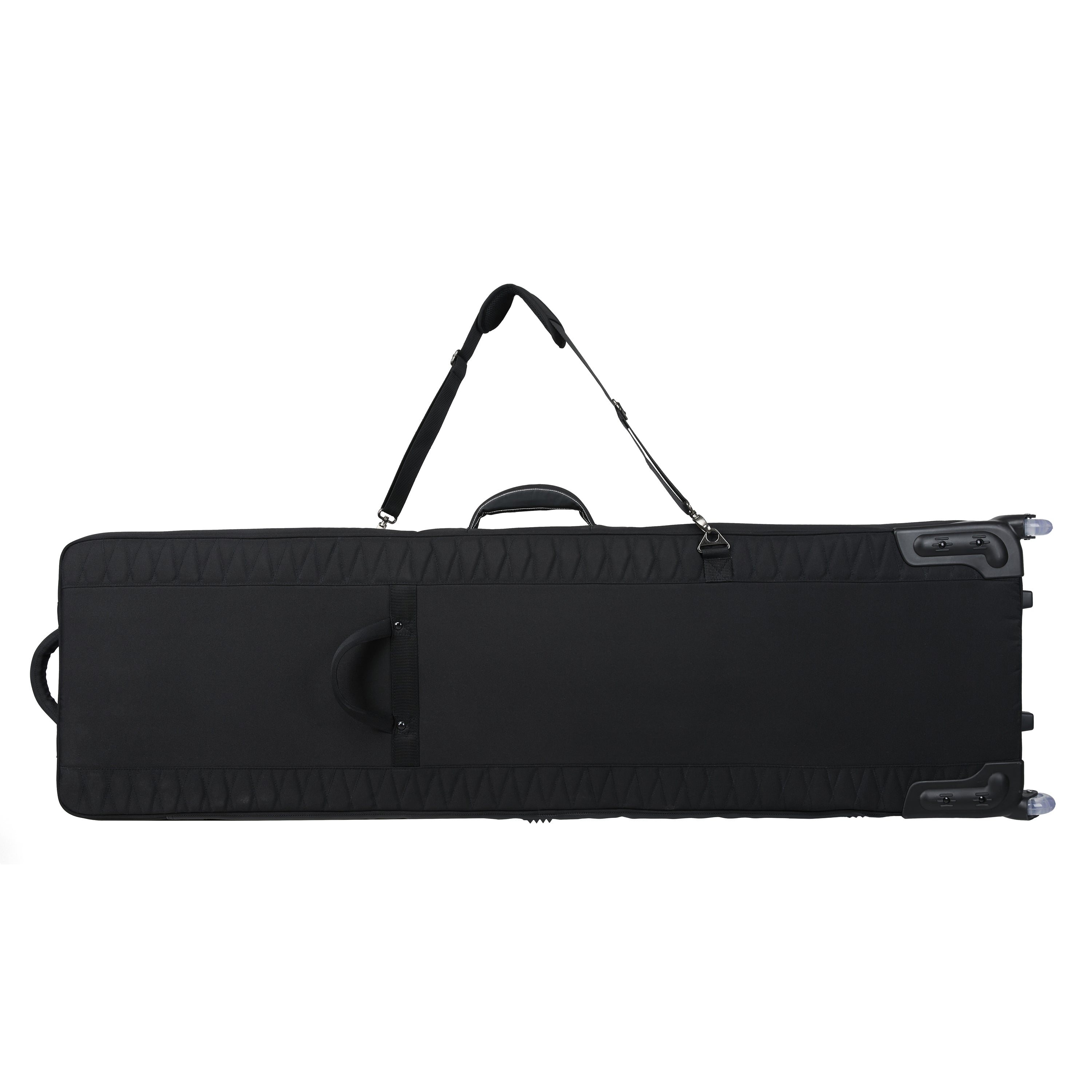 Music Area RB30 30mm Padded Weather-Proof Case for 88-Key Electric Keyboard w/ Wheels-  RB30KEY88BLK