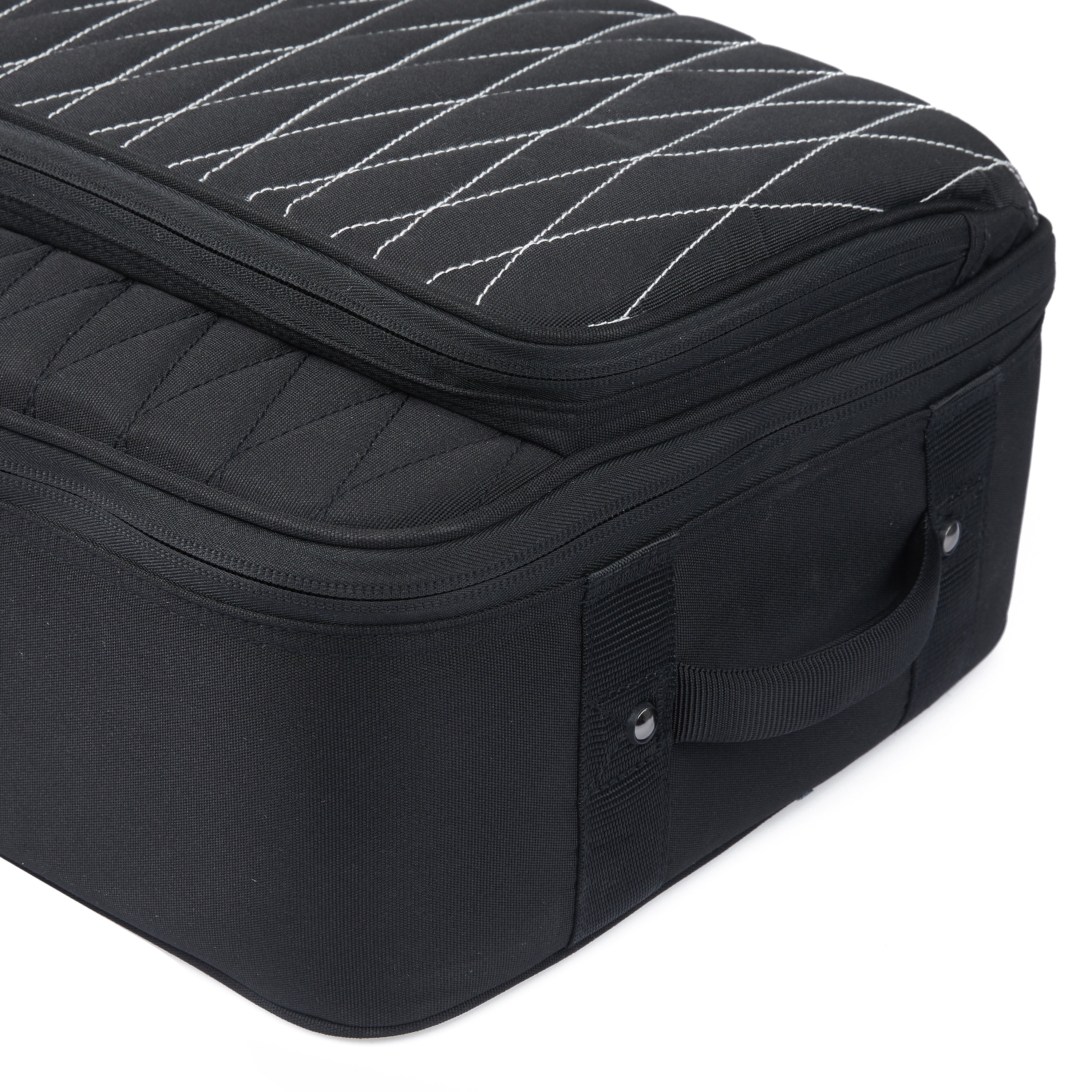 Music Area RB30 30mm Padded Weather-Proof Case for 88-Key Electric Keyboard w/ Wheels-  RB30KEY88BLK