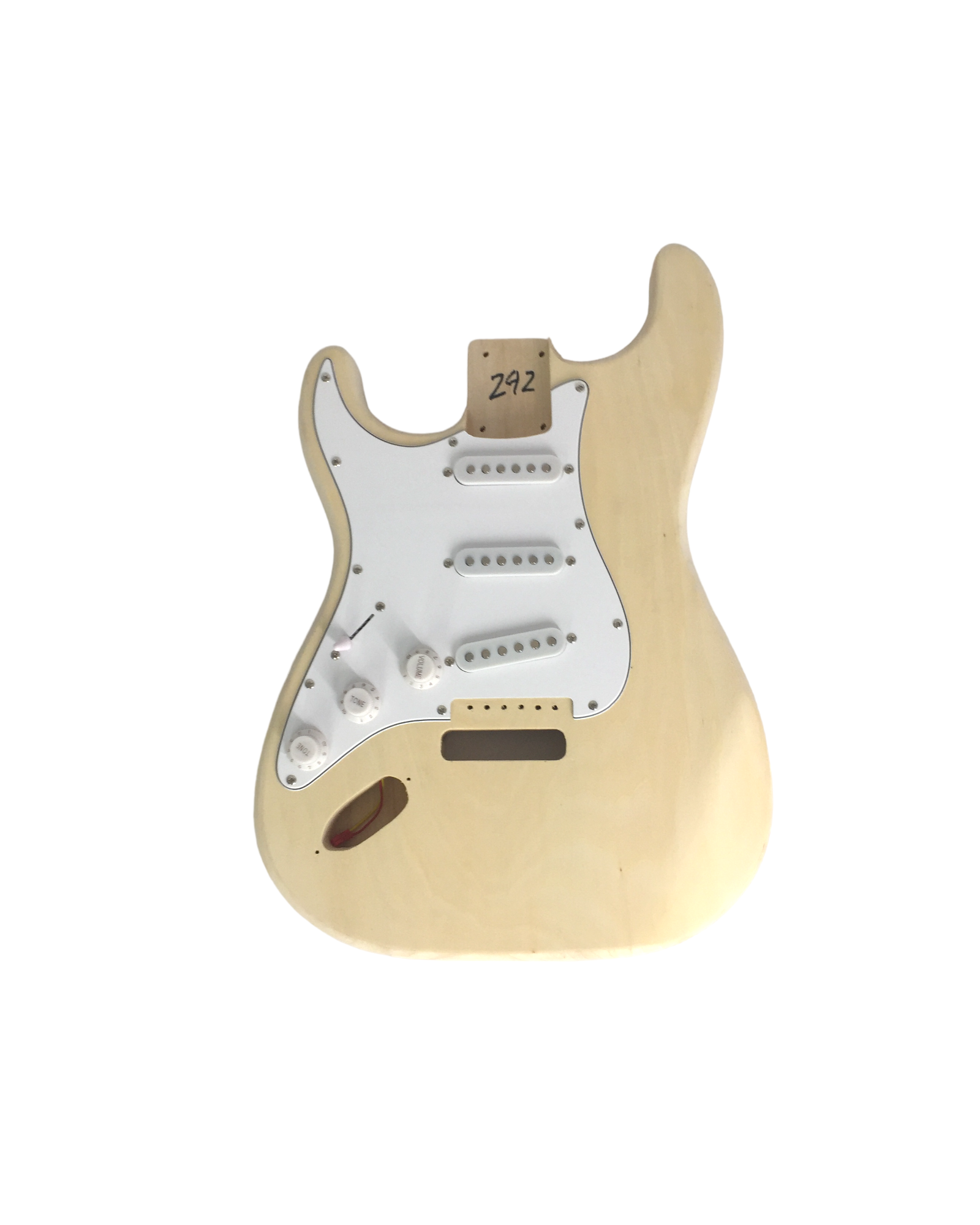 Left-Hand Haze HSST1910MFLDIY Left-Handed Solid Basswood Electric Guitar, No-Soldering
