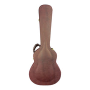 Haze HC020HAB Brown Arch Top Hard Guitar Case Fits 335 with Lock