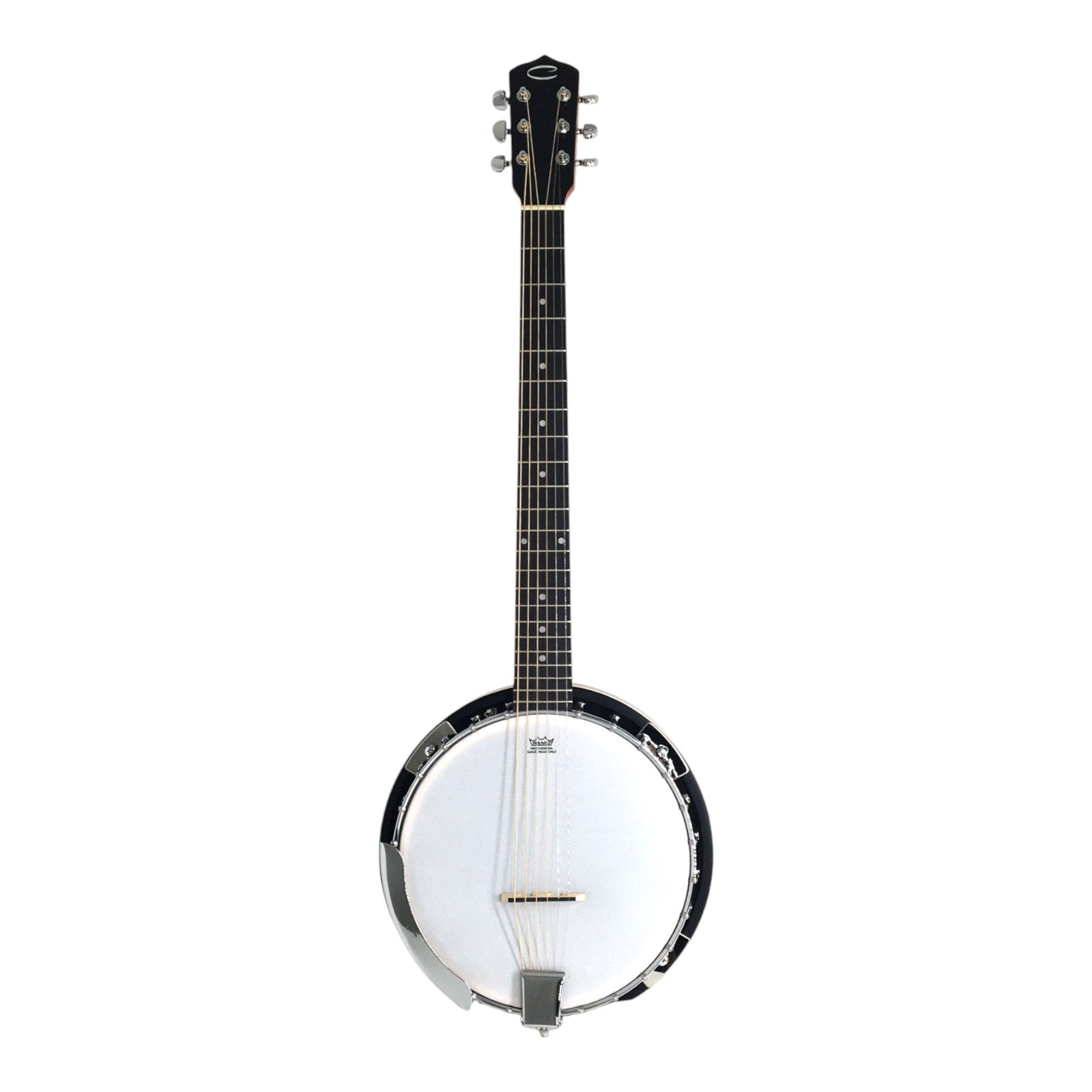 Caraya 6-String Mahogany Body Resonator Banjo - Natural BJ006
