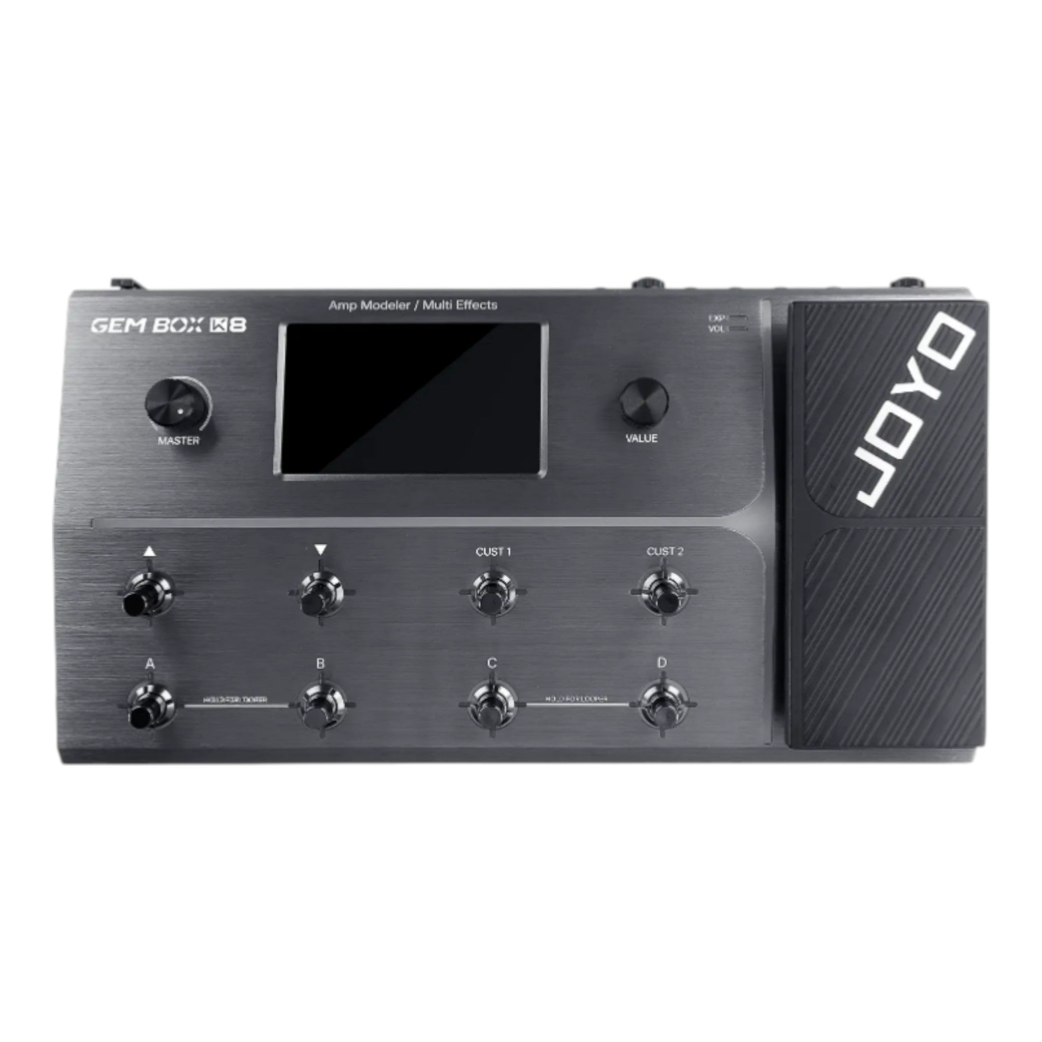 Joyo GEMBOX K8 Guitar Amp Modeller Multi-Effects Processor w/ Built-In USB-C Audio Interface & Expression Pedal - GEMBOXK8