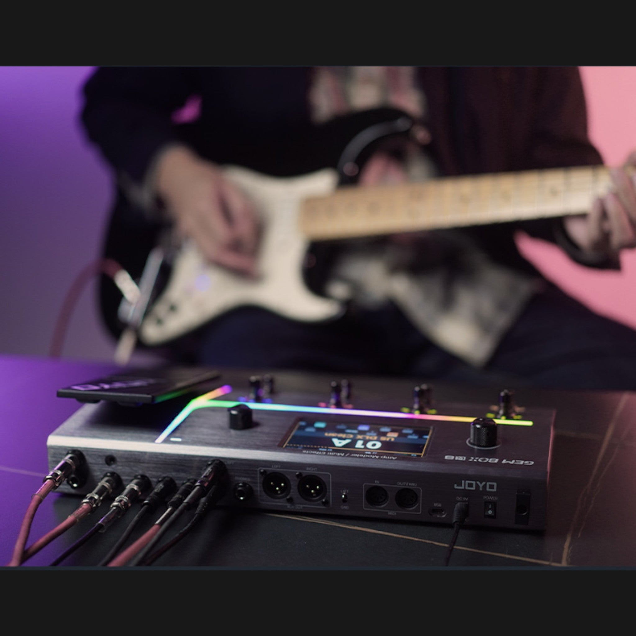 Joyo GEMBOX K8 Guitar Amp Modeller Multi-Effects Processor w/ Built-In USB-C Audio Interface & Expression Pedal - GEMBOXK8