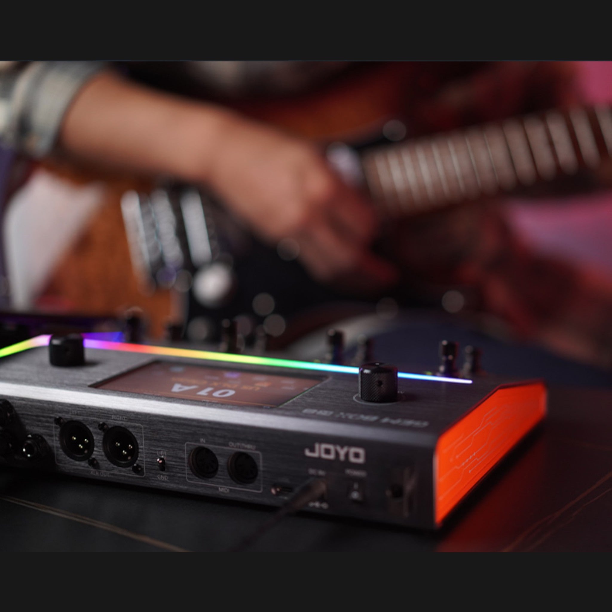 Joyo GEMBOX K8 Guitar Amp Modeller Multi-Effects Processor w/ Built-In USB-C Audio Interface & Expression Pedal - GEMBOXK8