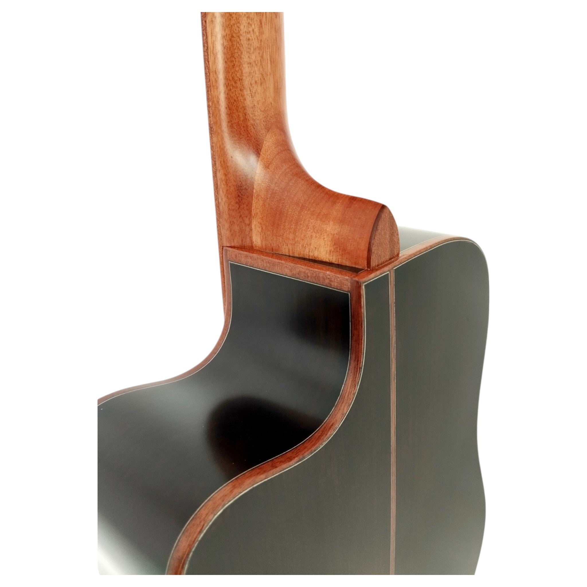 Klema K300DCCE Solid Canadian Cedar Top Indian Rosewood Body Fishman Pickup Acoustic Guitar - Natural