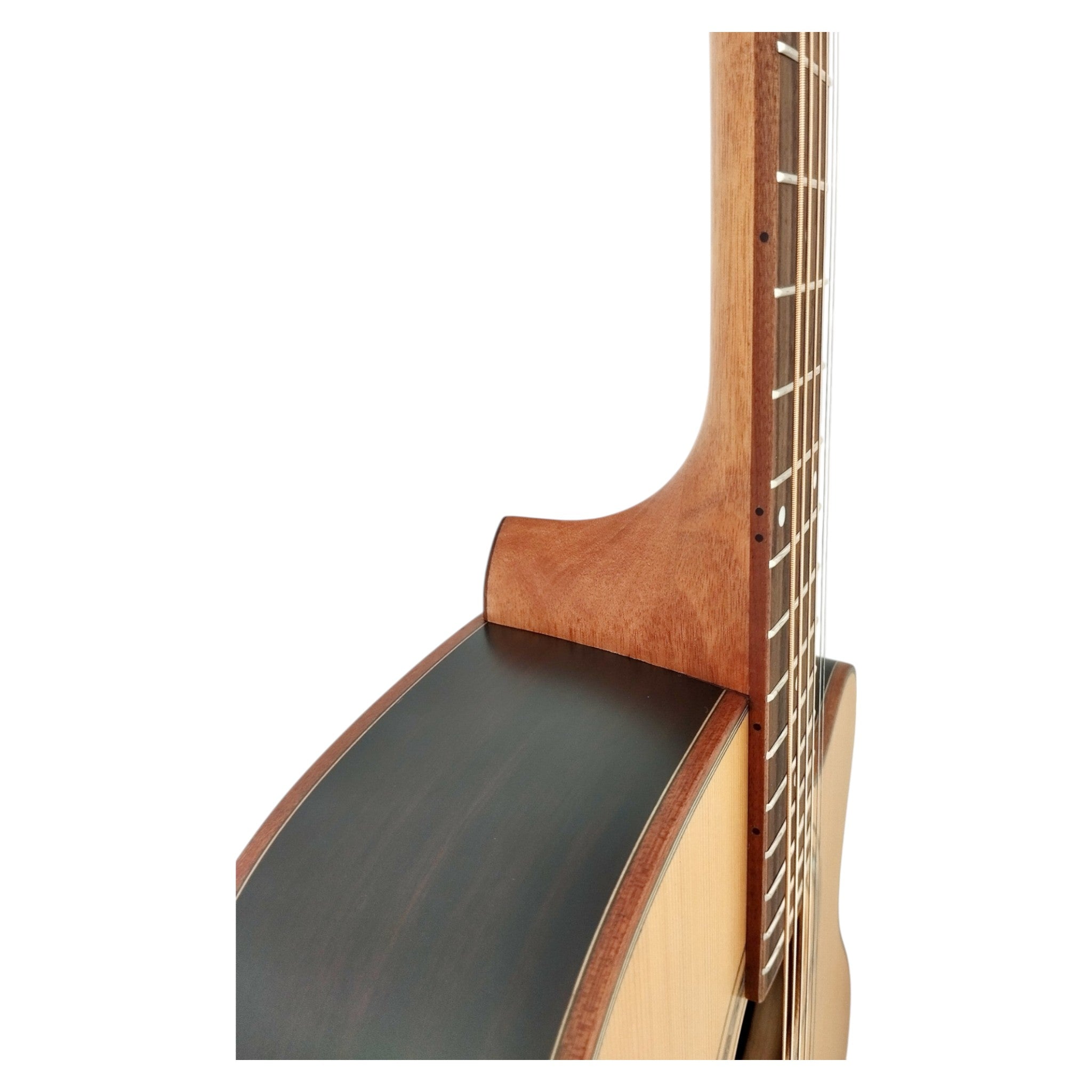 Klema K300JCCE Solid Cedar Top Indian Rosewood Body Fishman Pickup/Tuner Acoustic Guitar - Natural