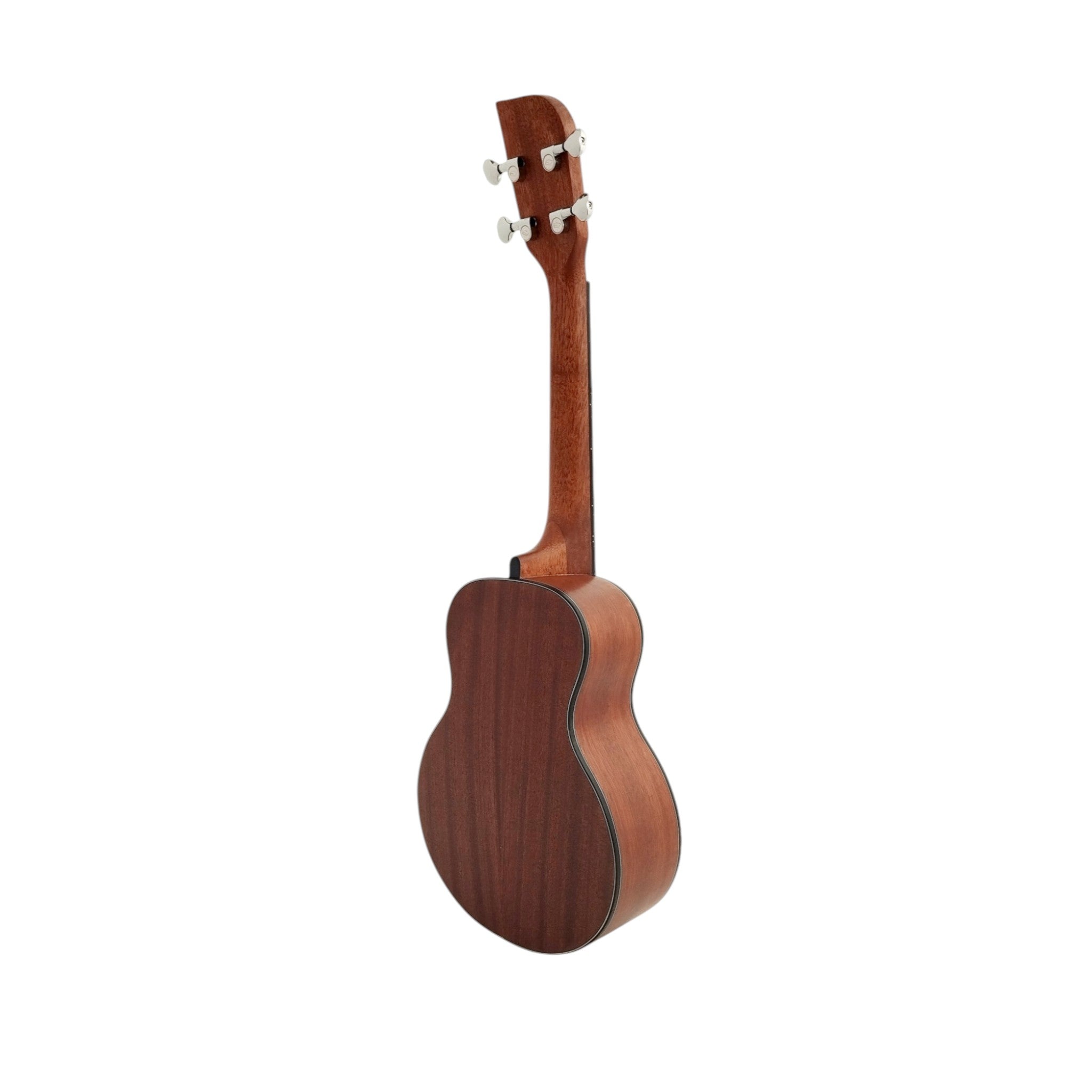 Leaf Series C100 All-Mahogany Concert Ukulele, Satin + 10mm Padded Gig Bag in Pink + Stand