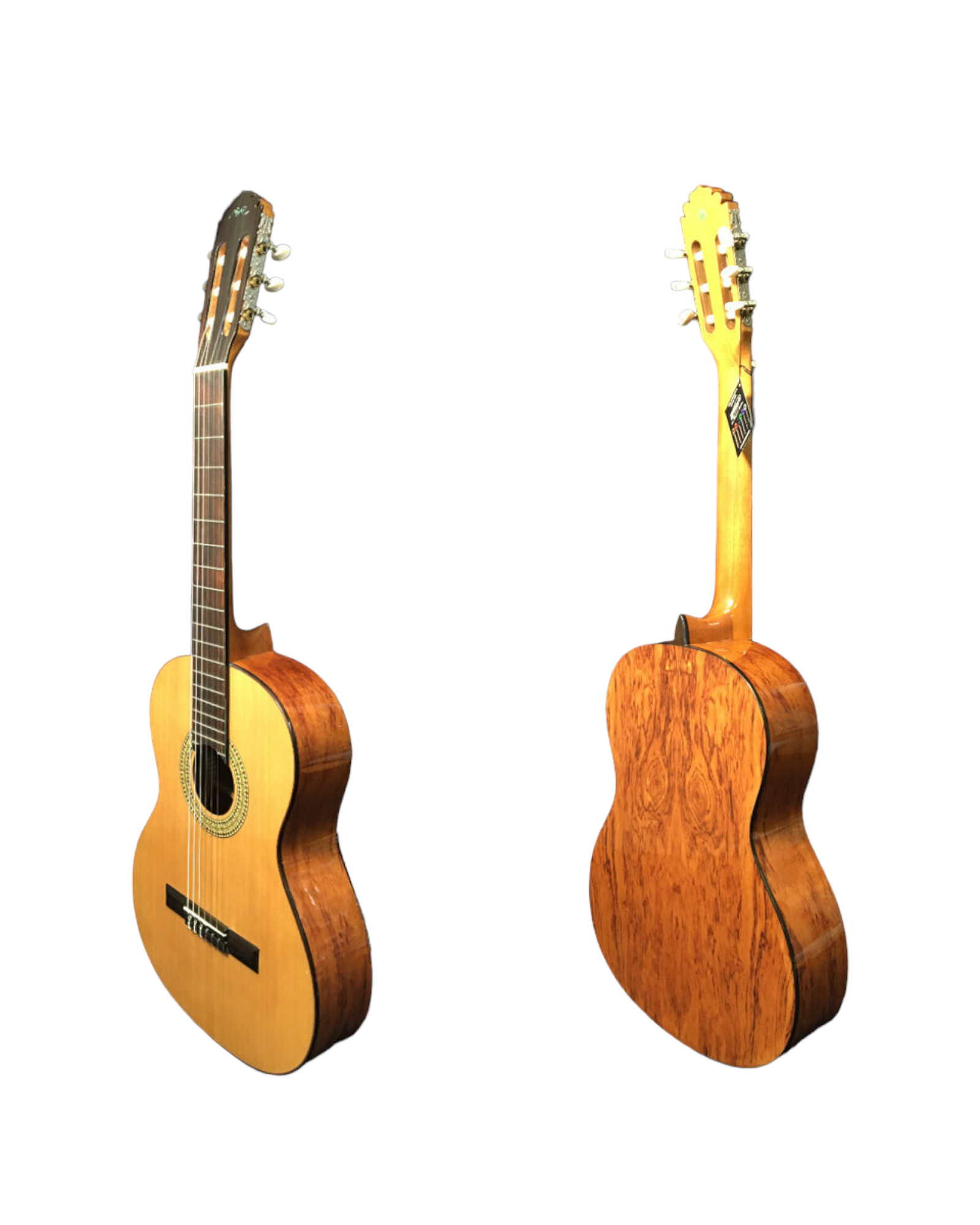 Miguel Rosales MR11 Solid Canadian Cedar Bubinga Nylon String Classical Guitar - Natural