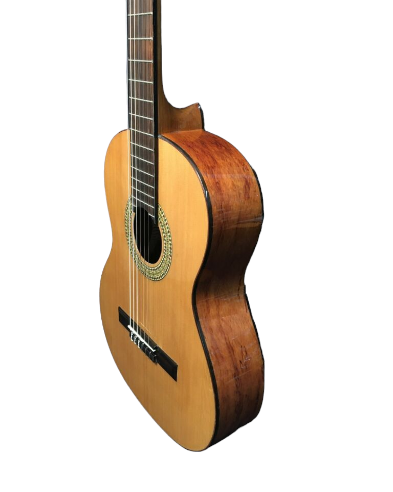 Miguel Rosales MR11 Solid Canadian Cedar Bubinga Nylon String Classical Guitar - Natural