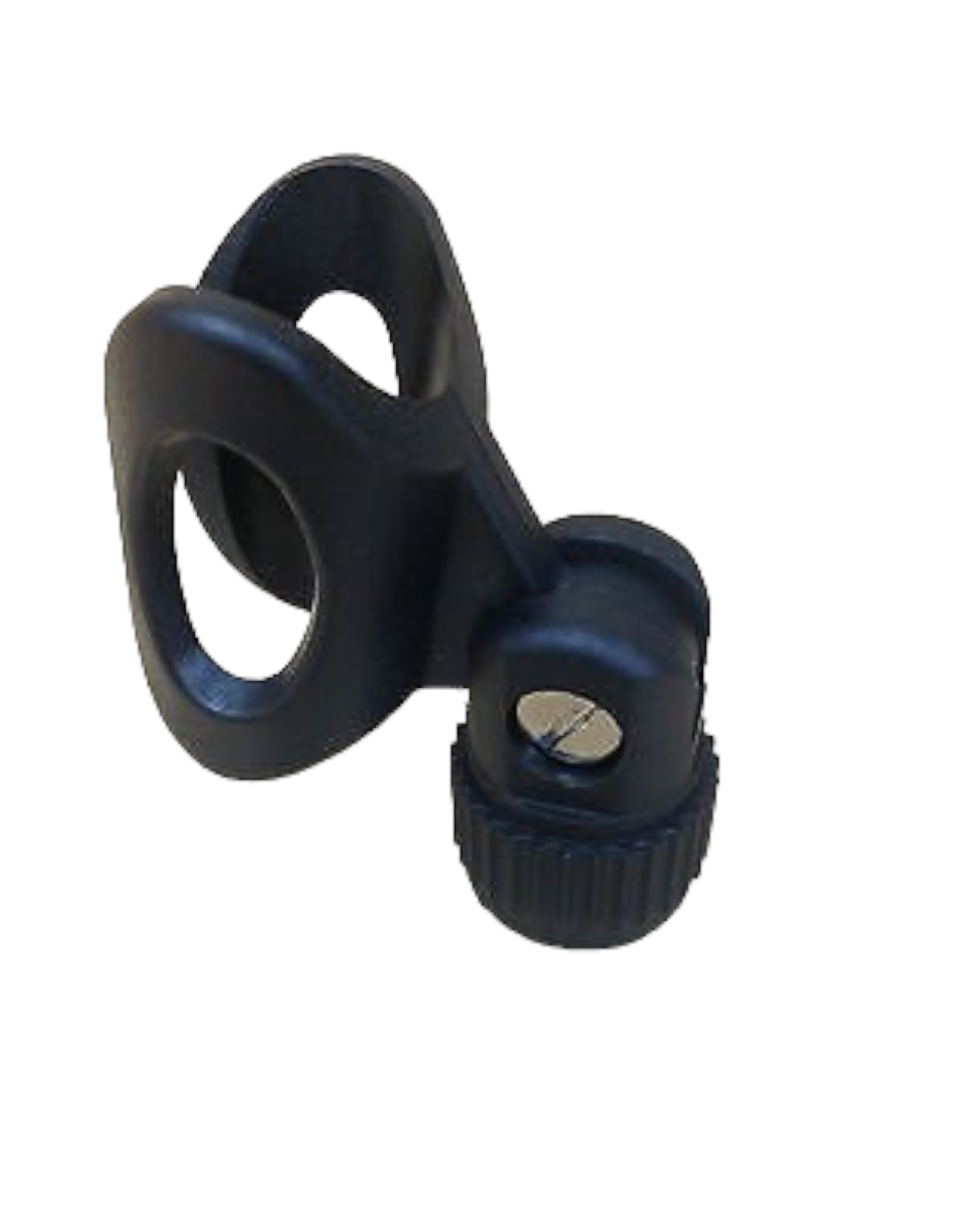 Haze MS045 Flexible PVC, Screw Mount Microphone Clamp Clip, 5/8” Thread
