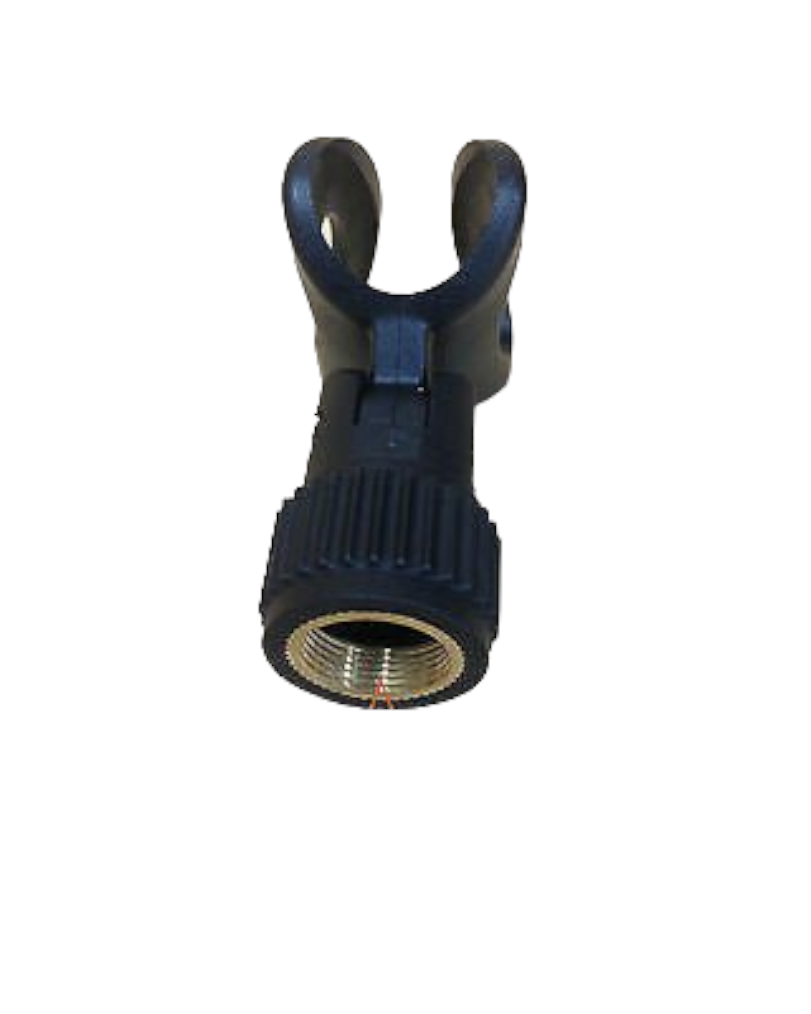 Haze MS045 Flexible PVC, Screw Mount Microphone Clamp Clip, 5/8” Thread