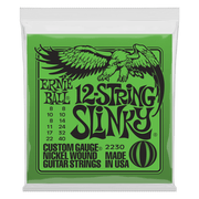 Ernie Ball Slinky Nickel Wound 12-String Electric Guitar Strings 8-40 Gauge | P02230