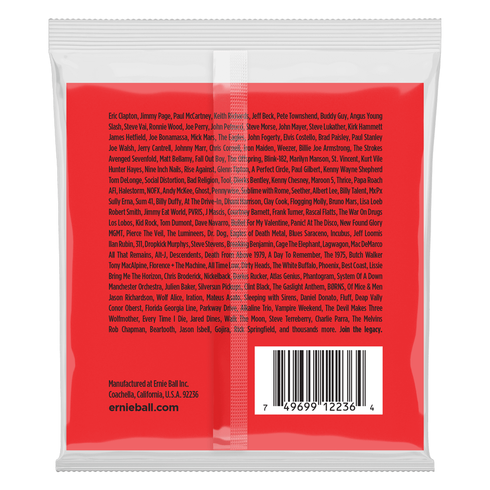 Ernie Ball Medium Nickel Wound 12-String Electric Guitar Strings 11-52 Gauge | P02236