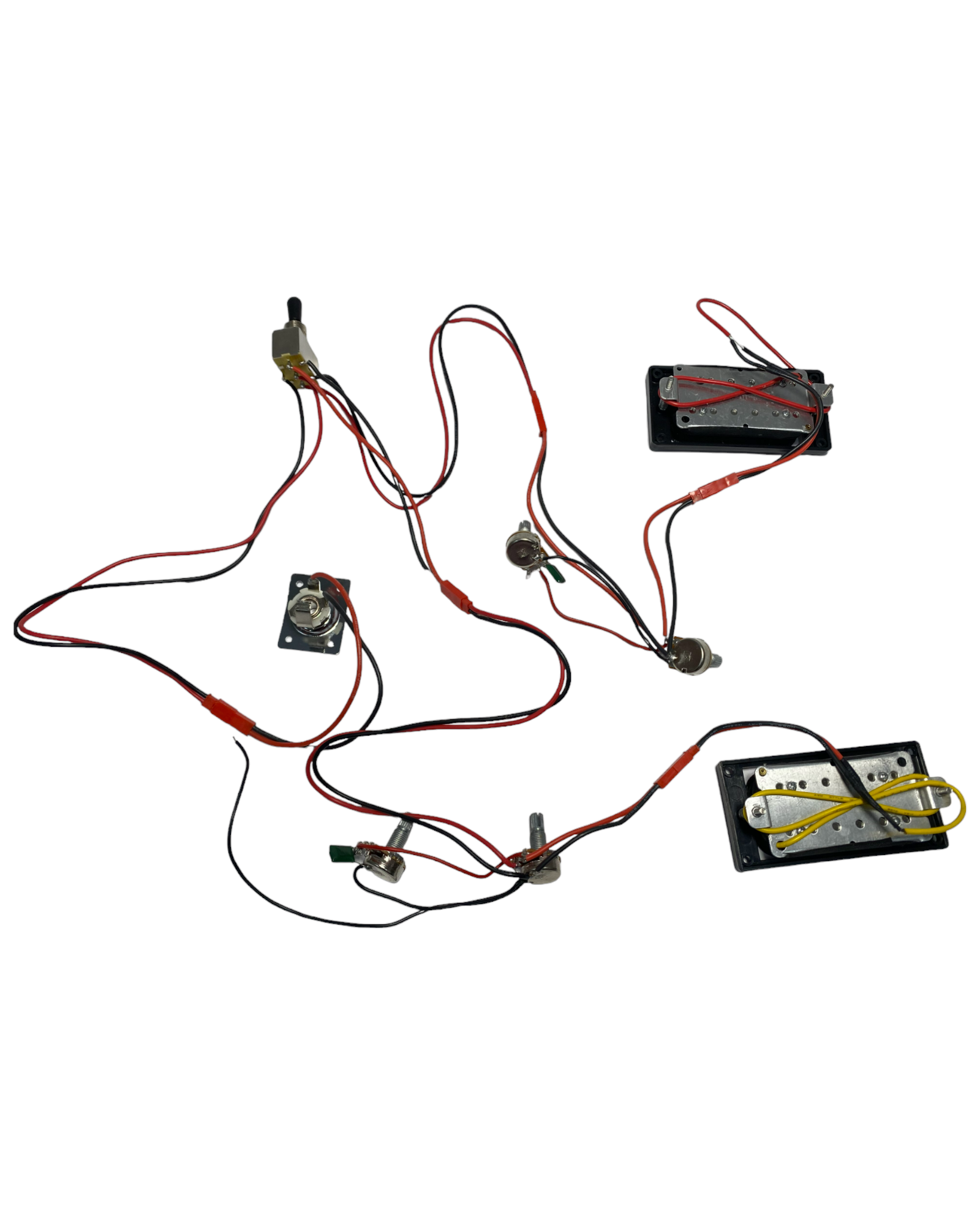 PRS1988DIY Style Electric Guitar DIY Kit, Complete No-Soldering, Mahogany Body with Ash Top